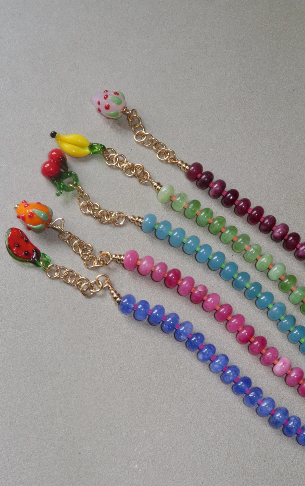 Purple Passion Fruit Necklace