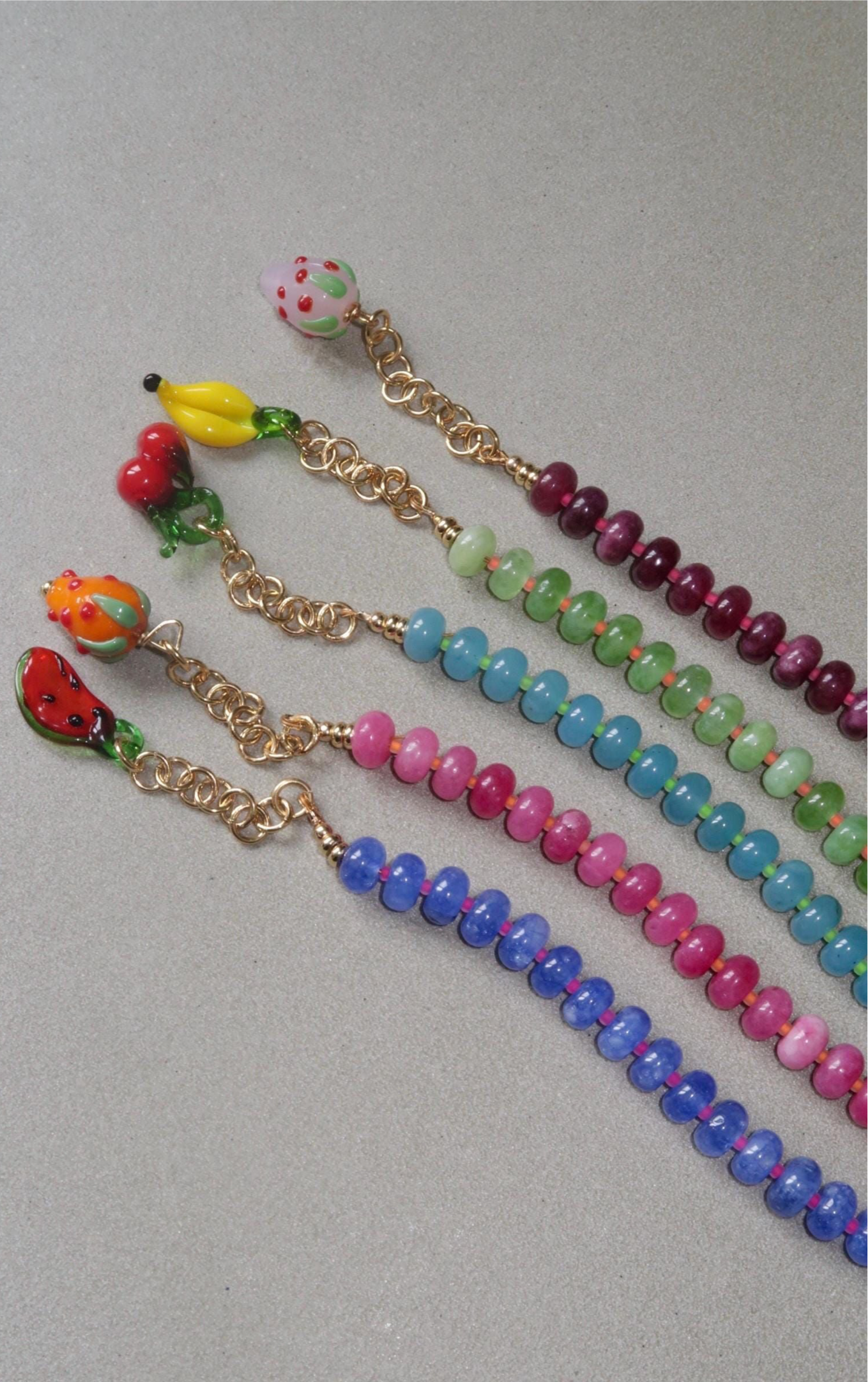 Purple Passion Fruit Necklace