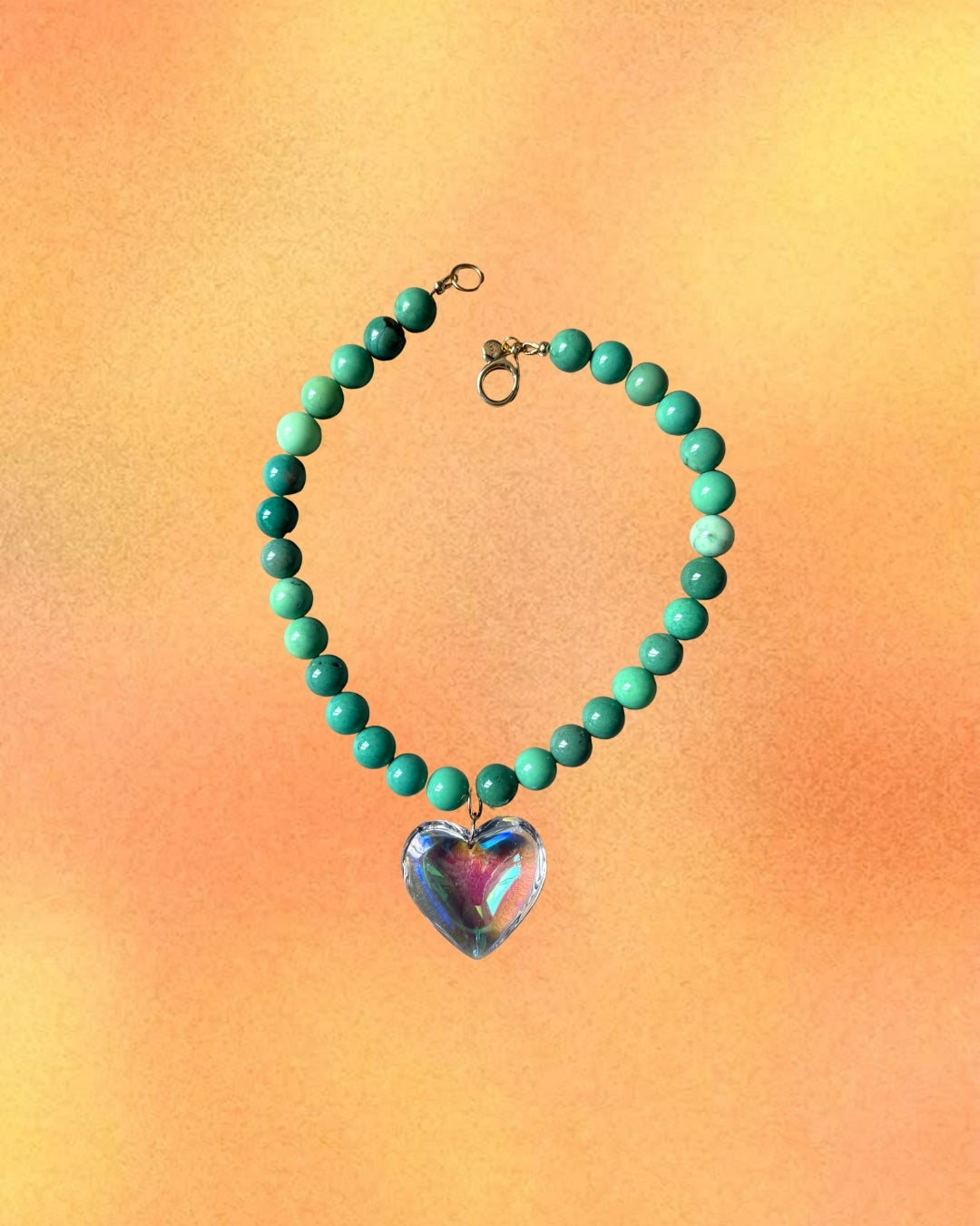 Emerald Heart Necklace, 1 of 1