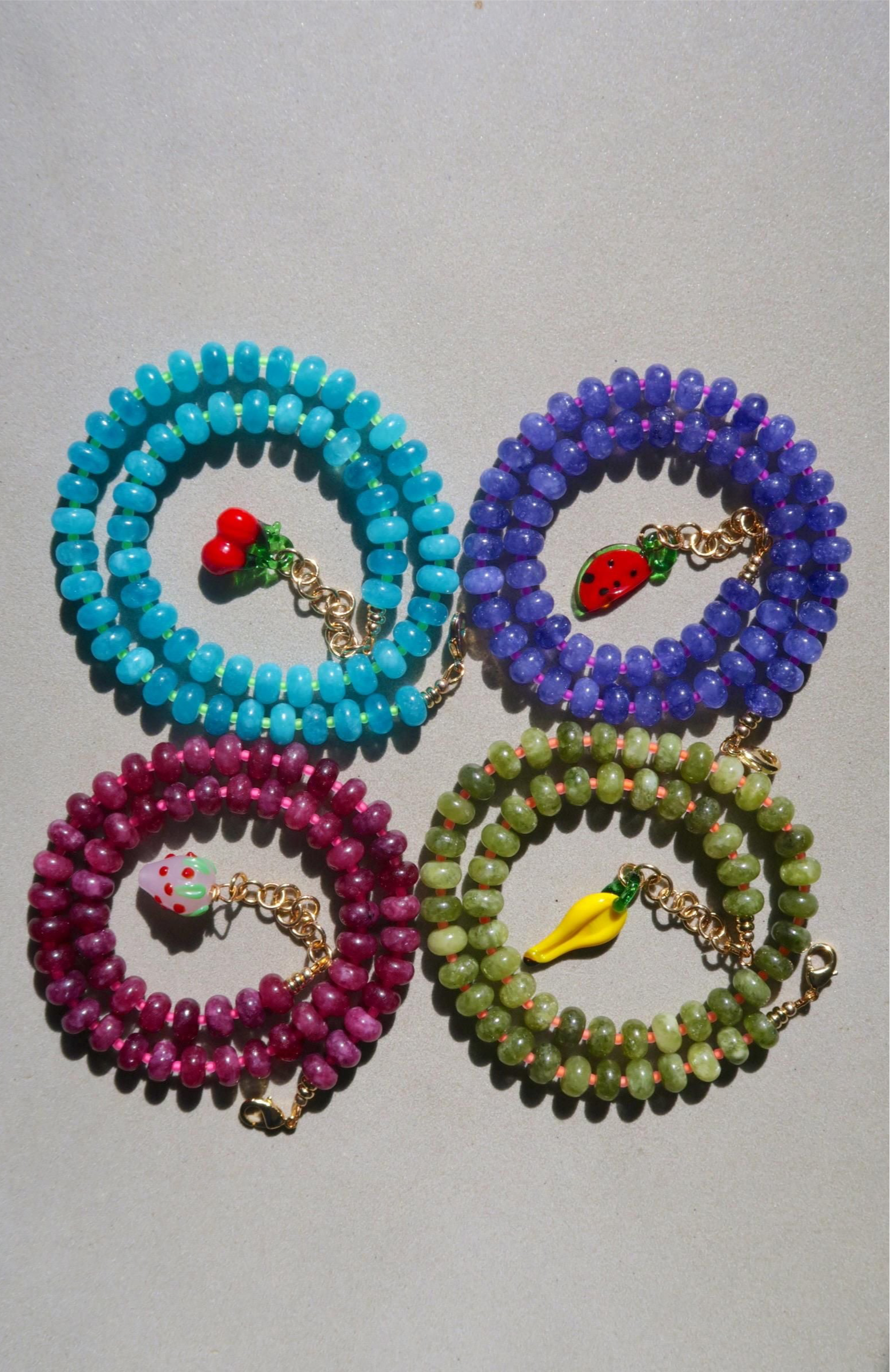 Blueberry Fizz Necklace