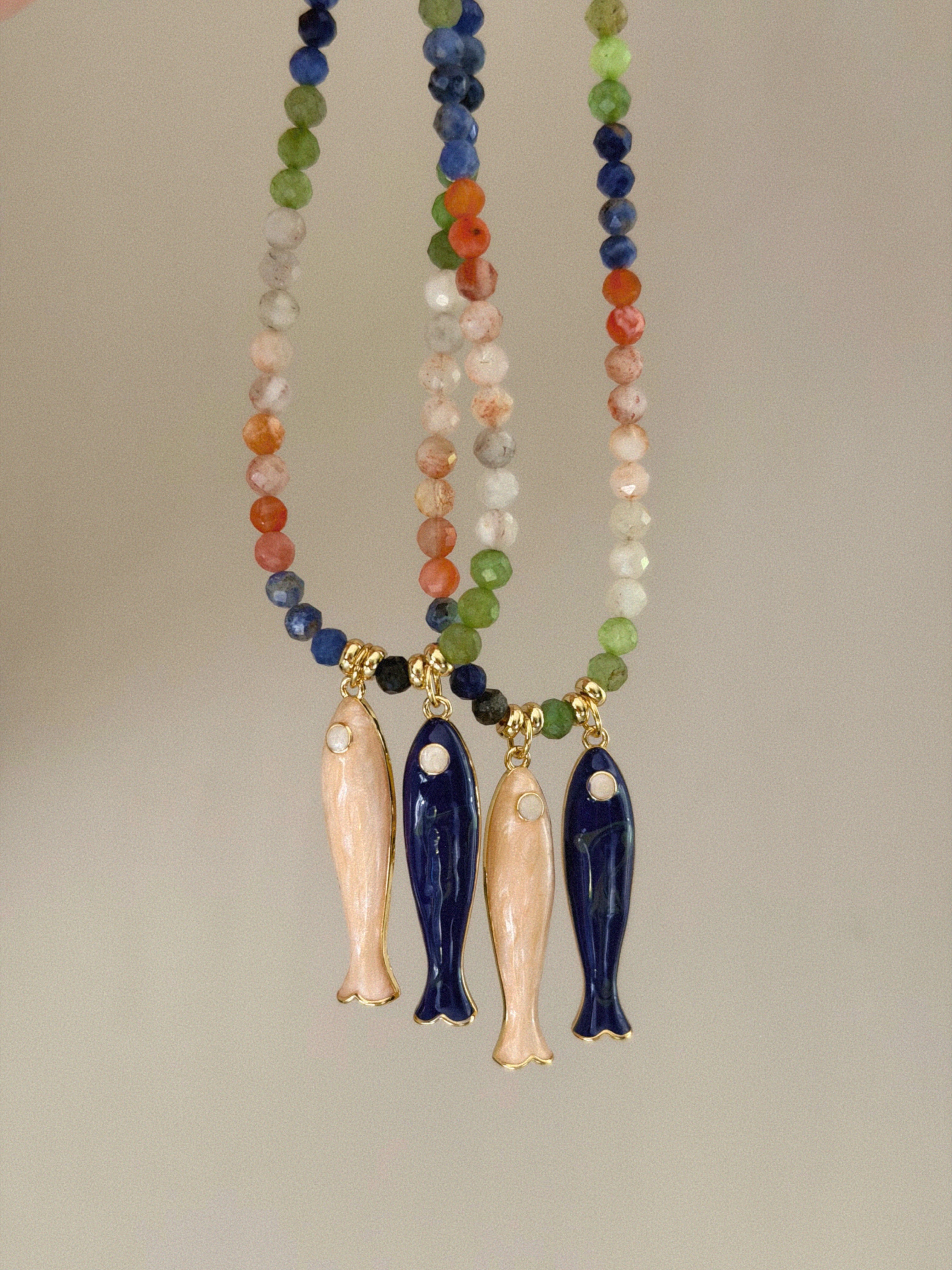 A Pair of Fish Necklace