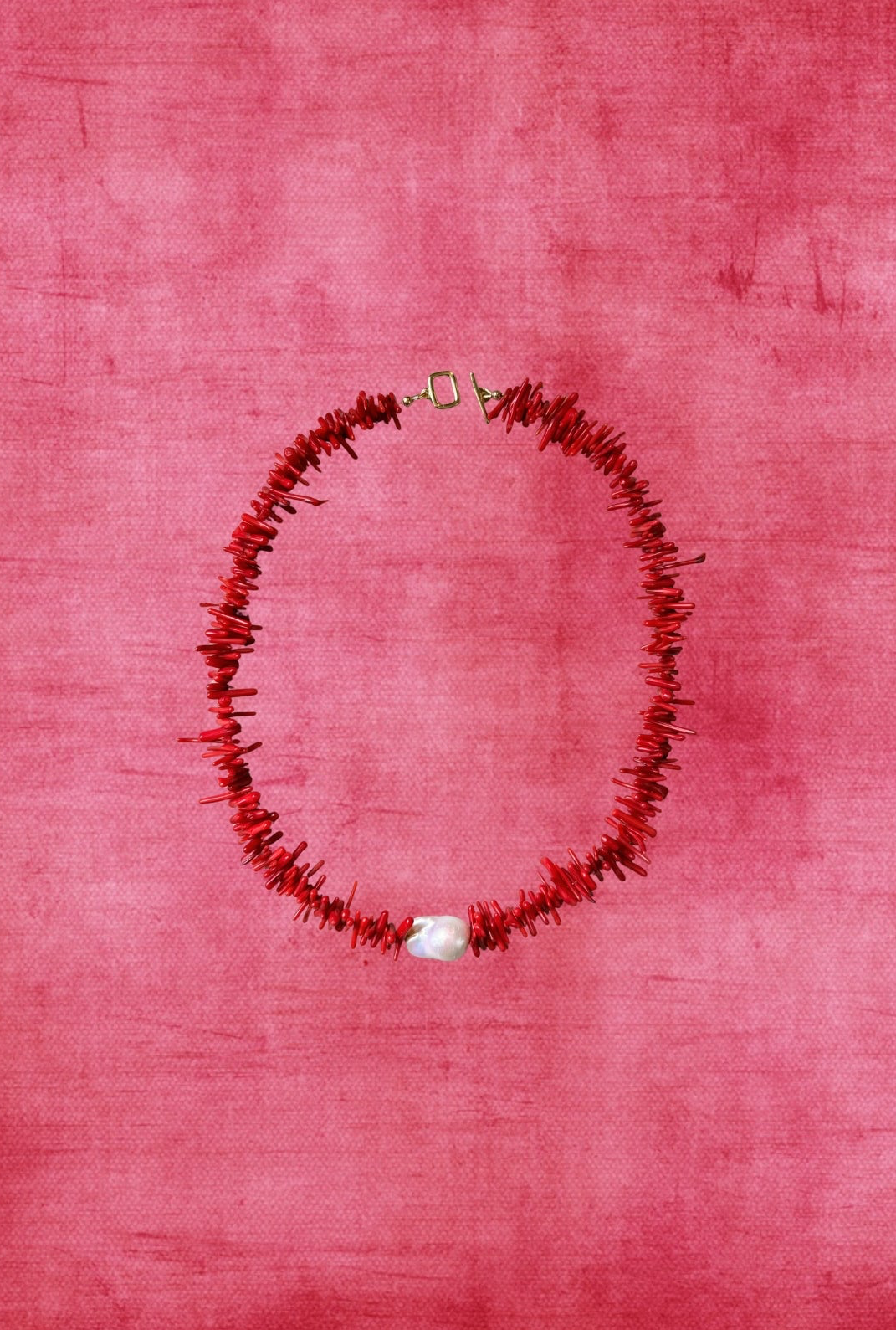 Red Coral Necklace, 1 of 1