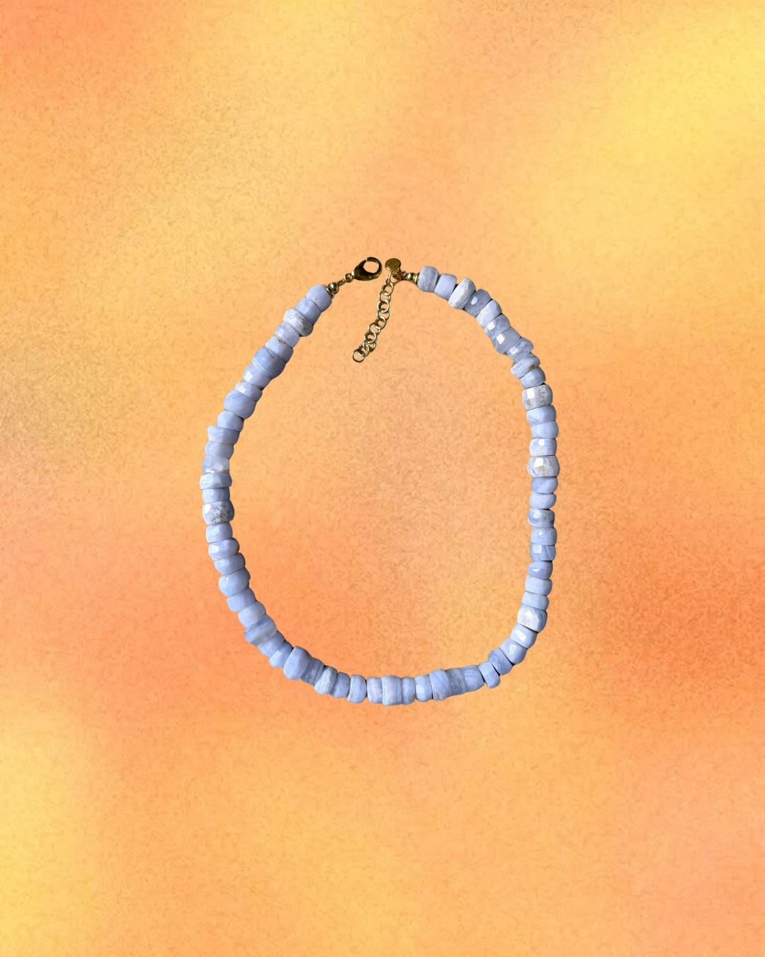 Blue Lace Chunky Necklace, 1 of 1