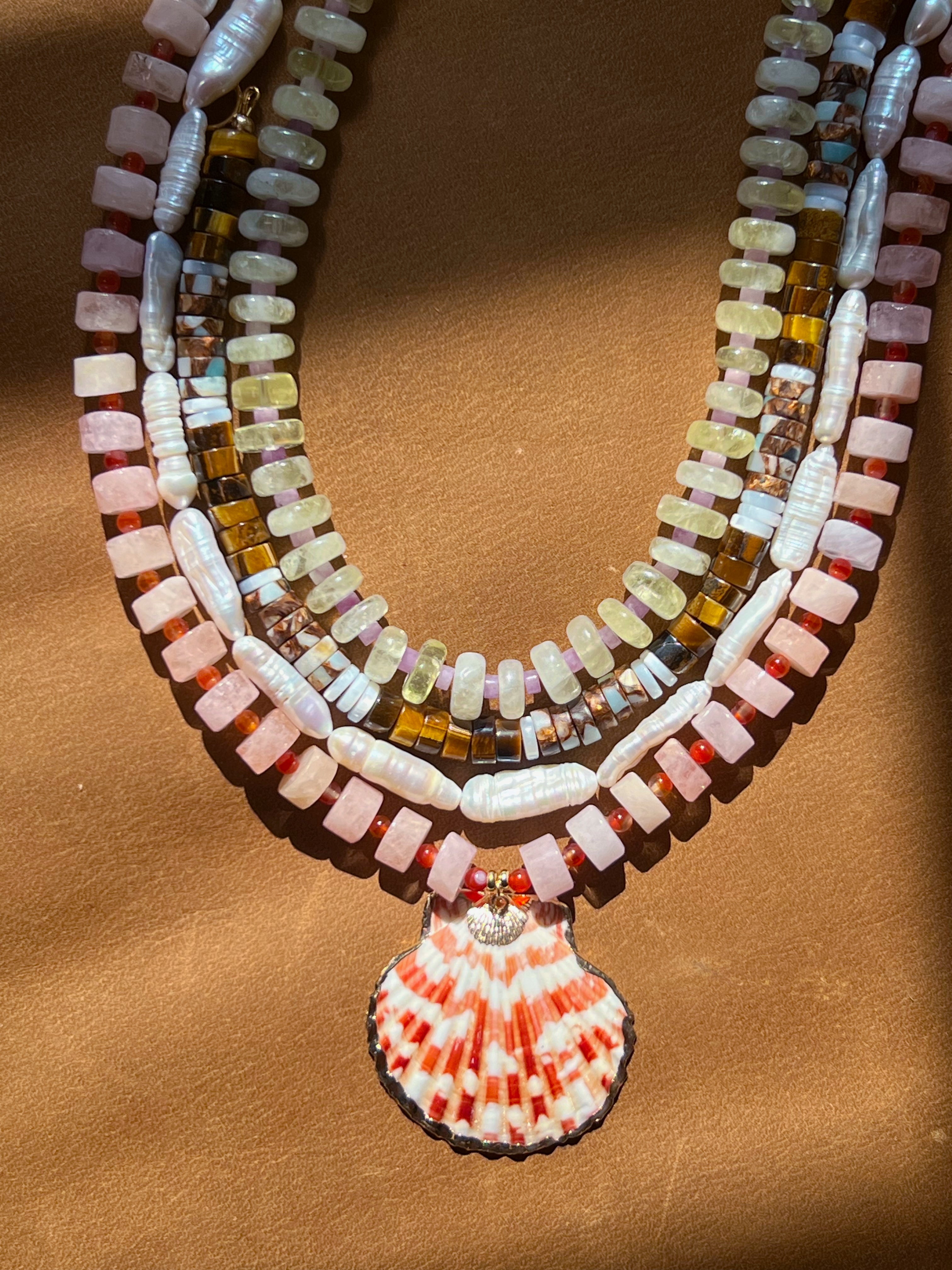 Lemon Quartz Necklace