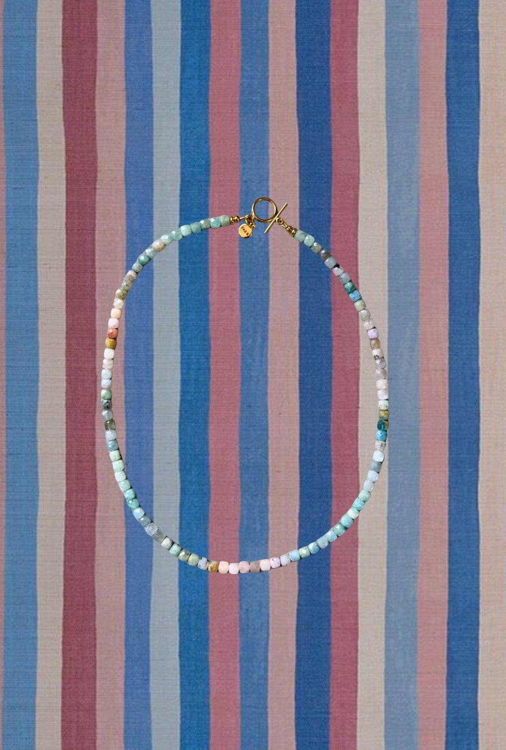 Ice Blue Gems Necklace