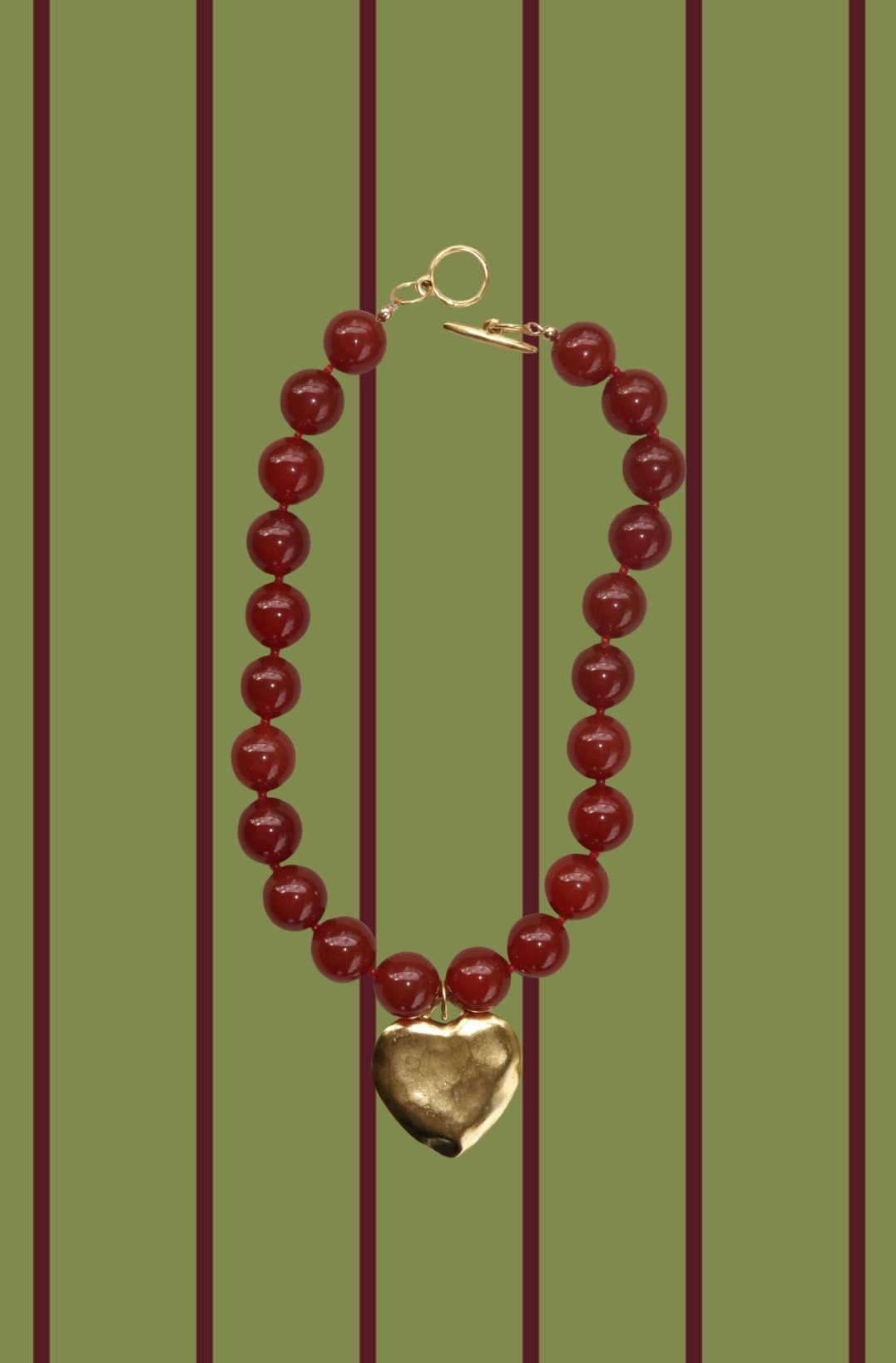 Soleil Gold Heart Necklace