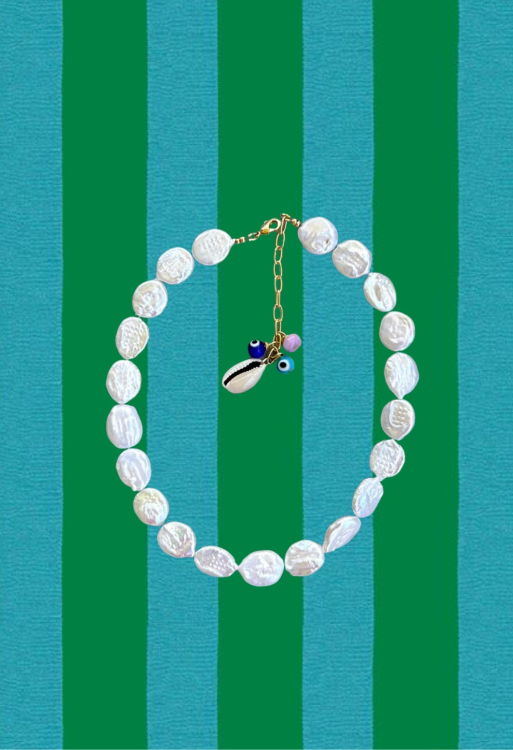 Coin Pearl Necklace