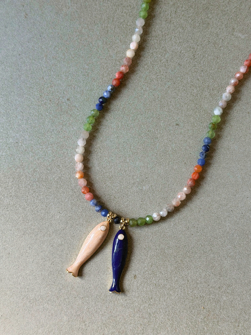 A Pair of Fish Necklace