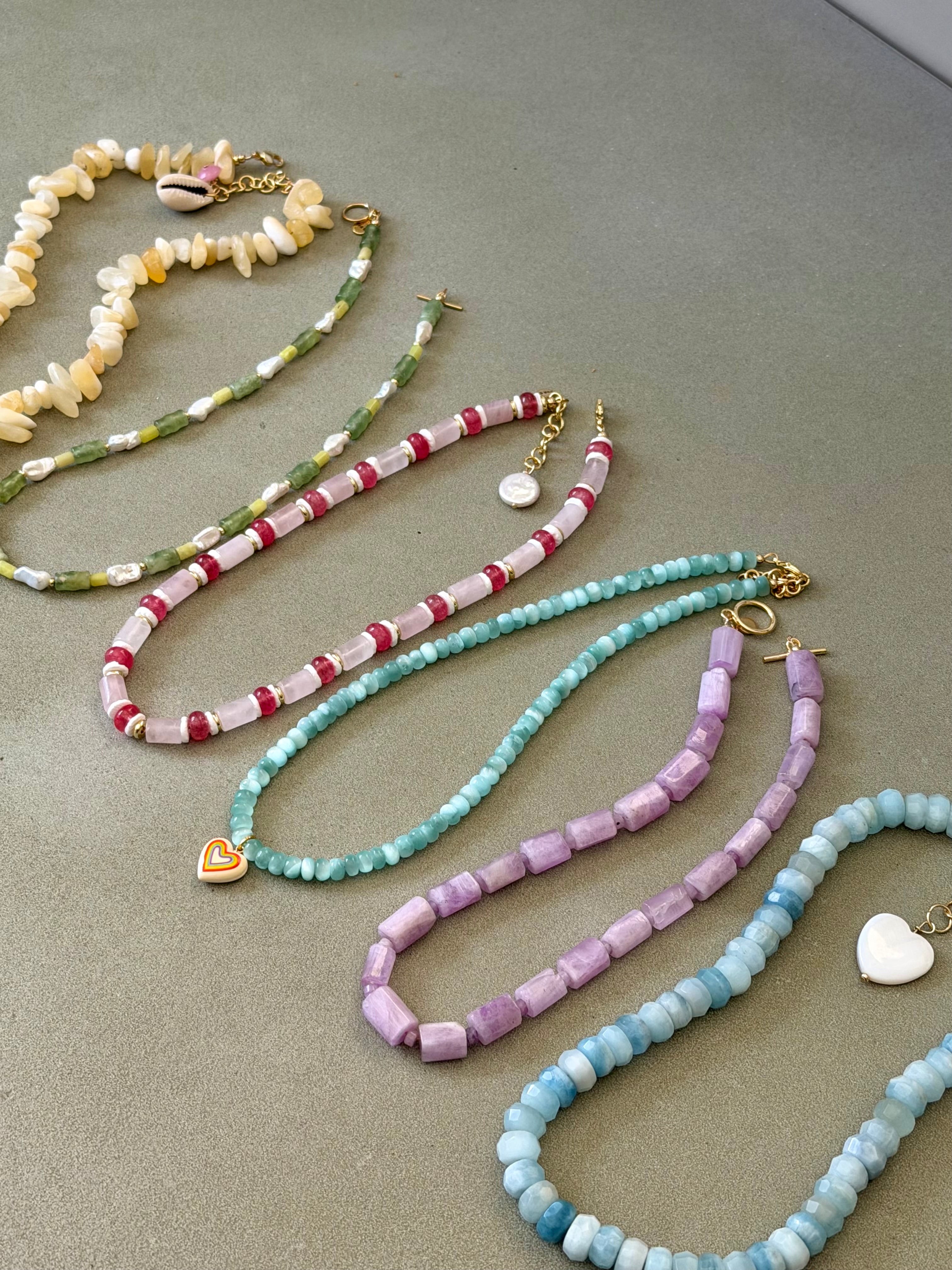 Pink Starburst Necklace, 1 of 1