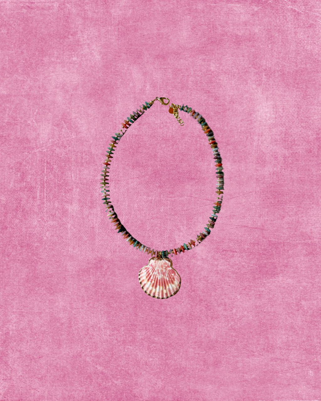 Disc Shell Necklace, 1 of 1