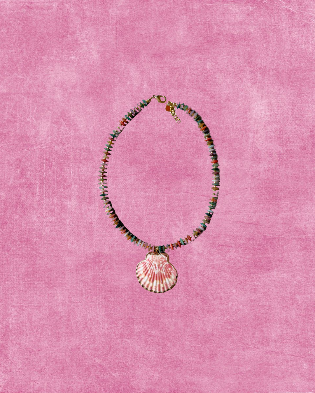 Disc Shell Necklace, 1 of 1