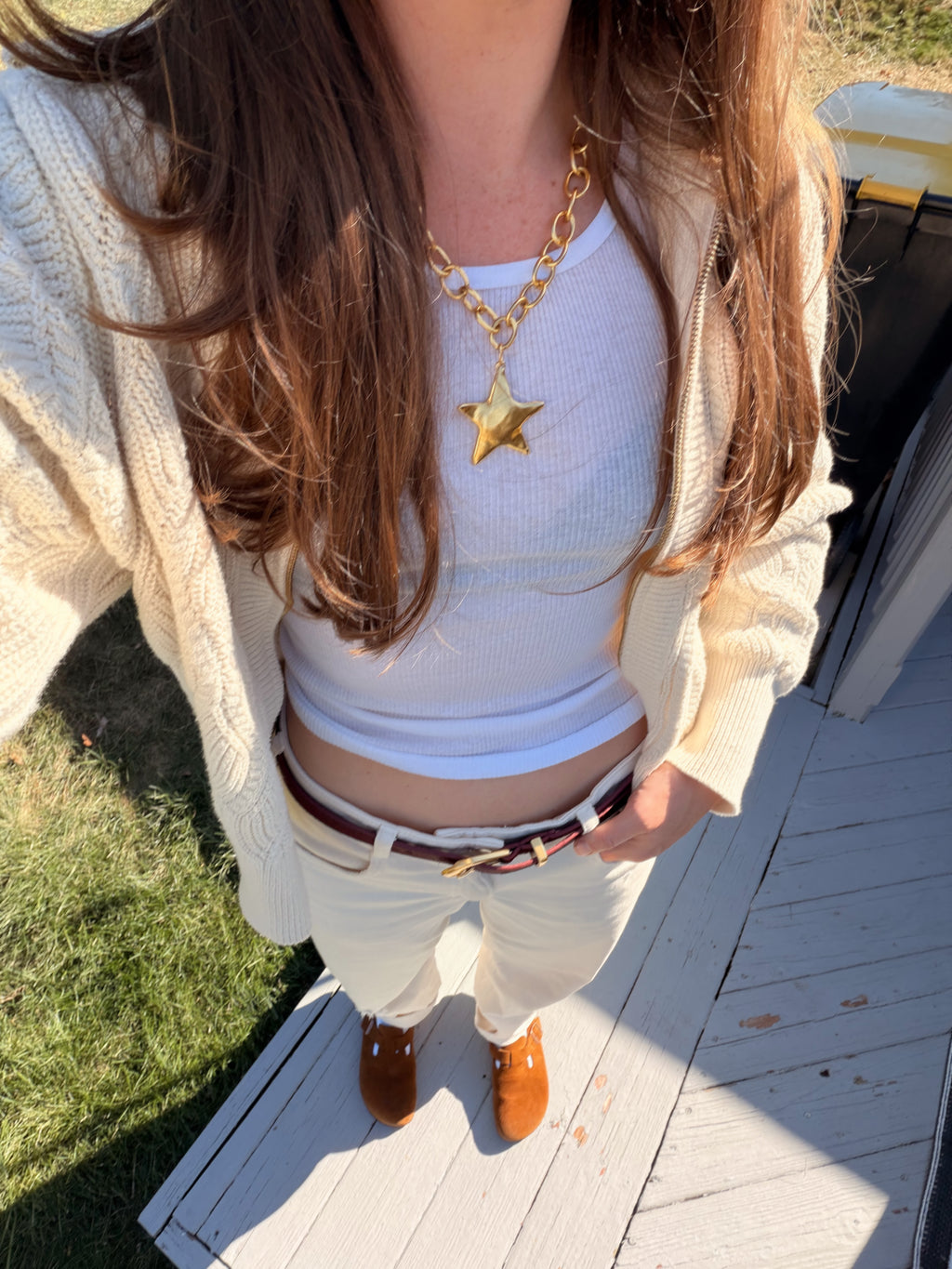 Valerie Gold Star Necklace