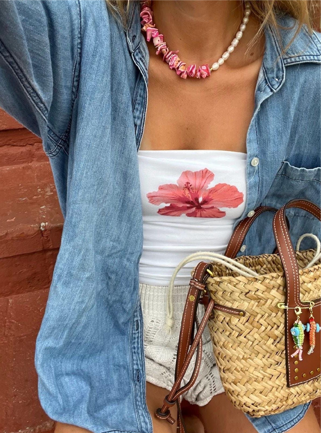 Pearly Pink Necklace