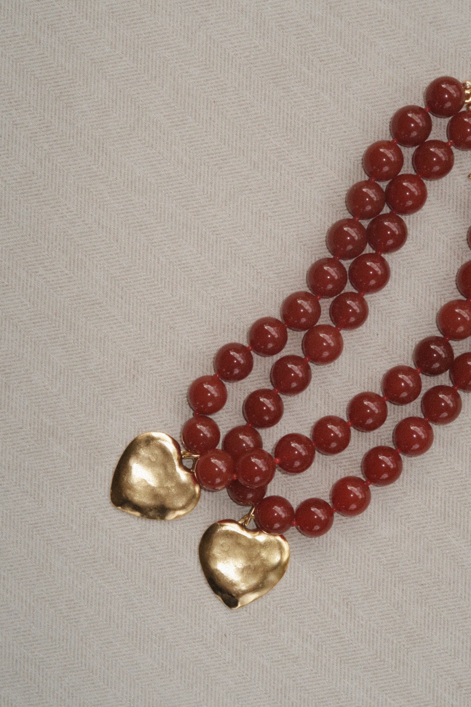 Soleil Gold Heart Necklace