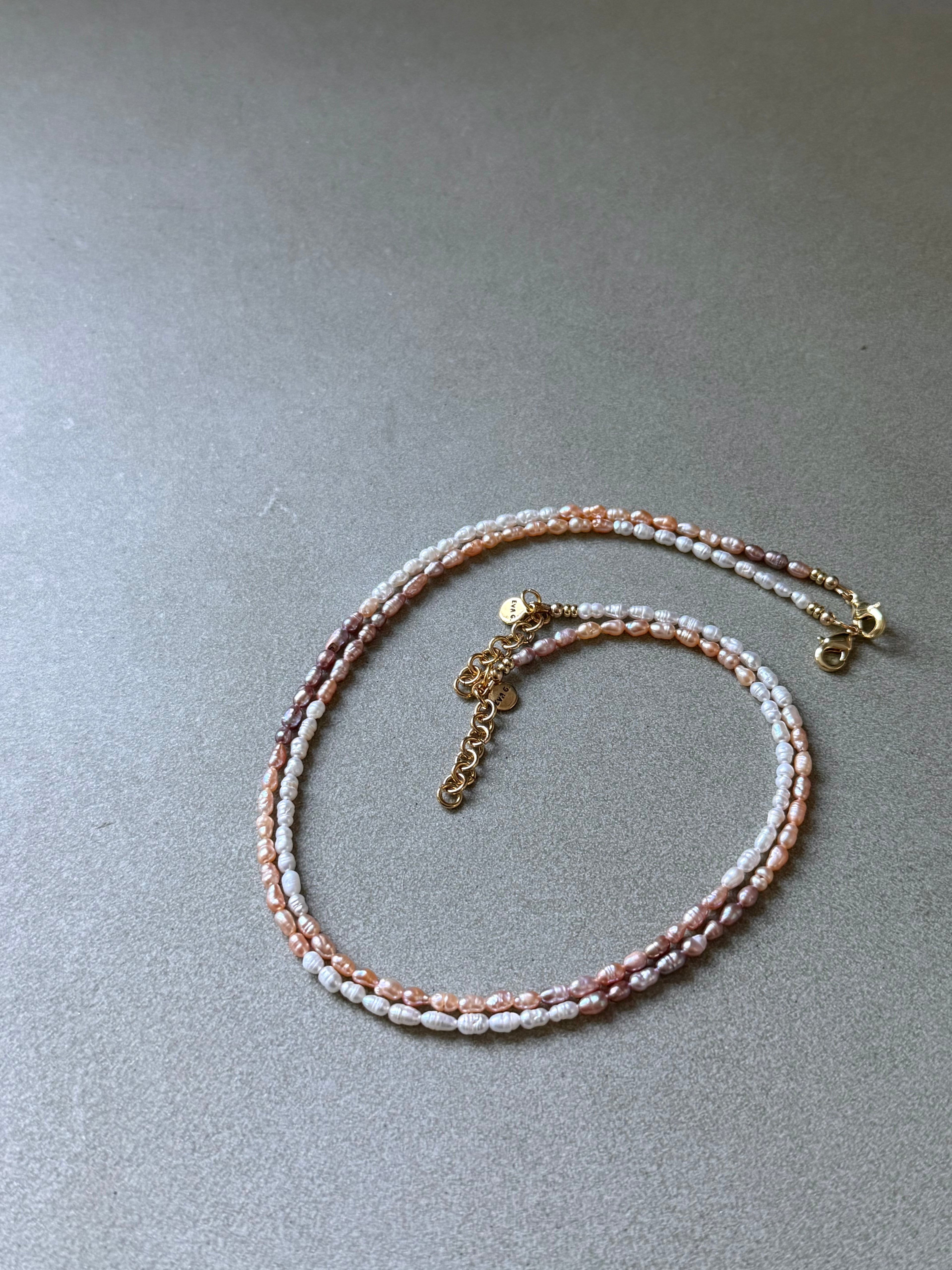 Baby Ombré Pearl Necklace