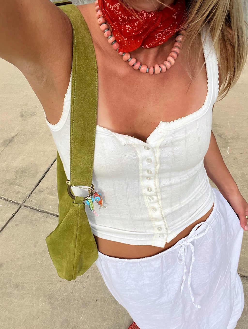 Pink Coral Chunky Necklace