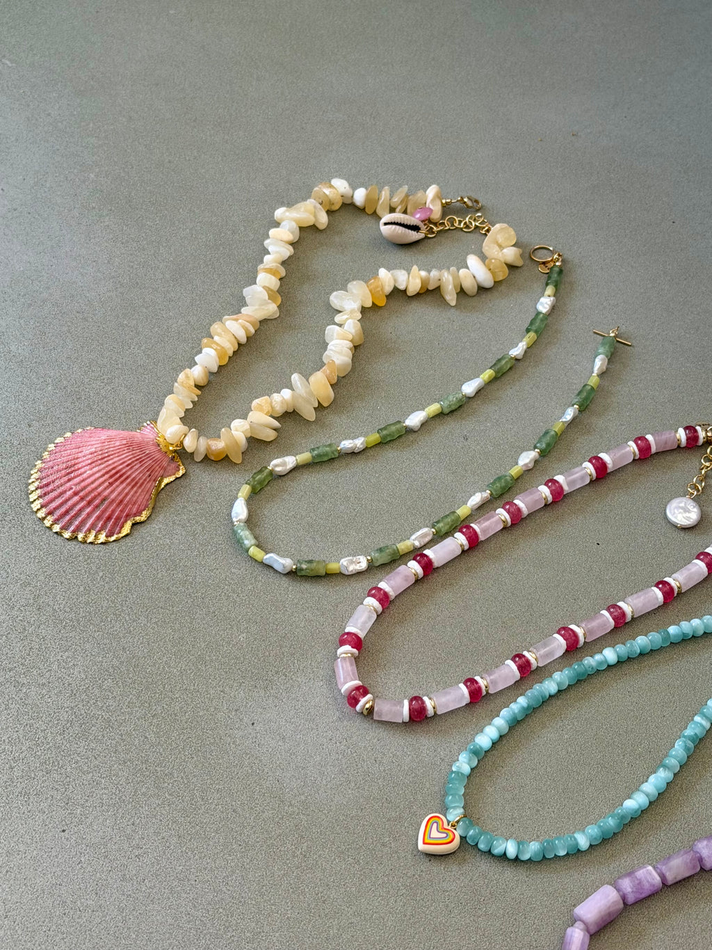 Pink and Yellow Shell, 1 of 1