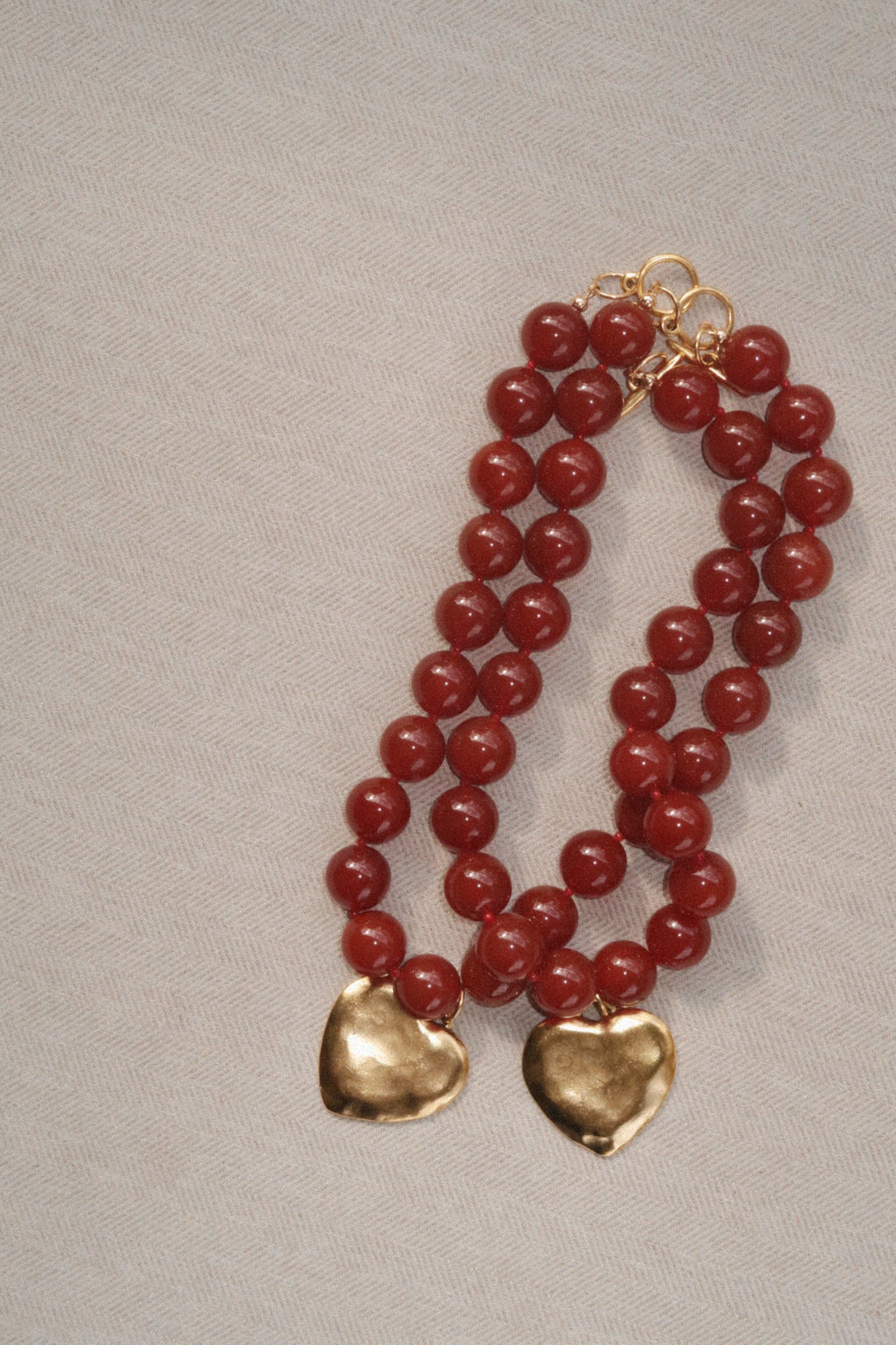 Soleil Gold Heart Necklace