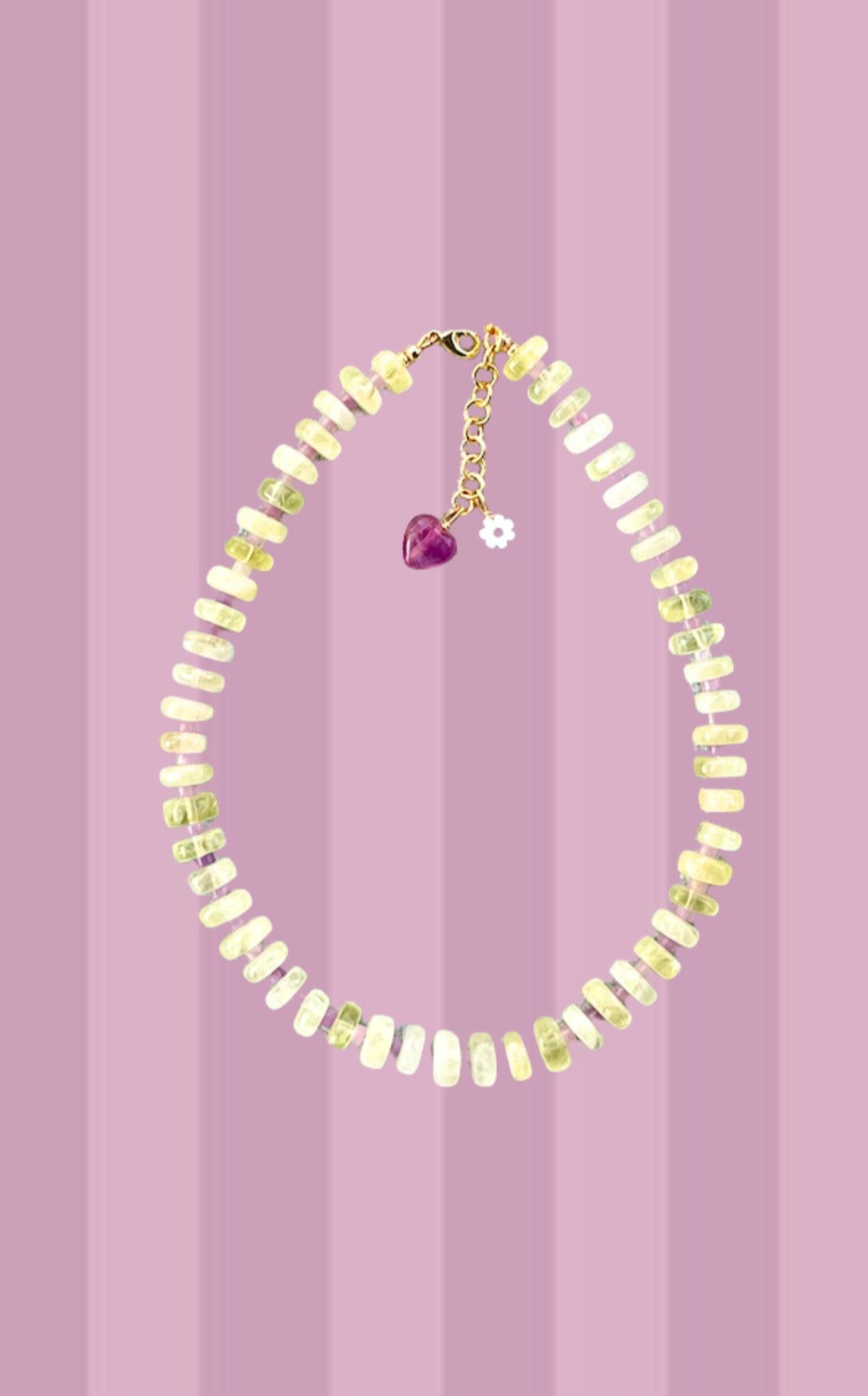 Lemon Quartz Necklace