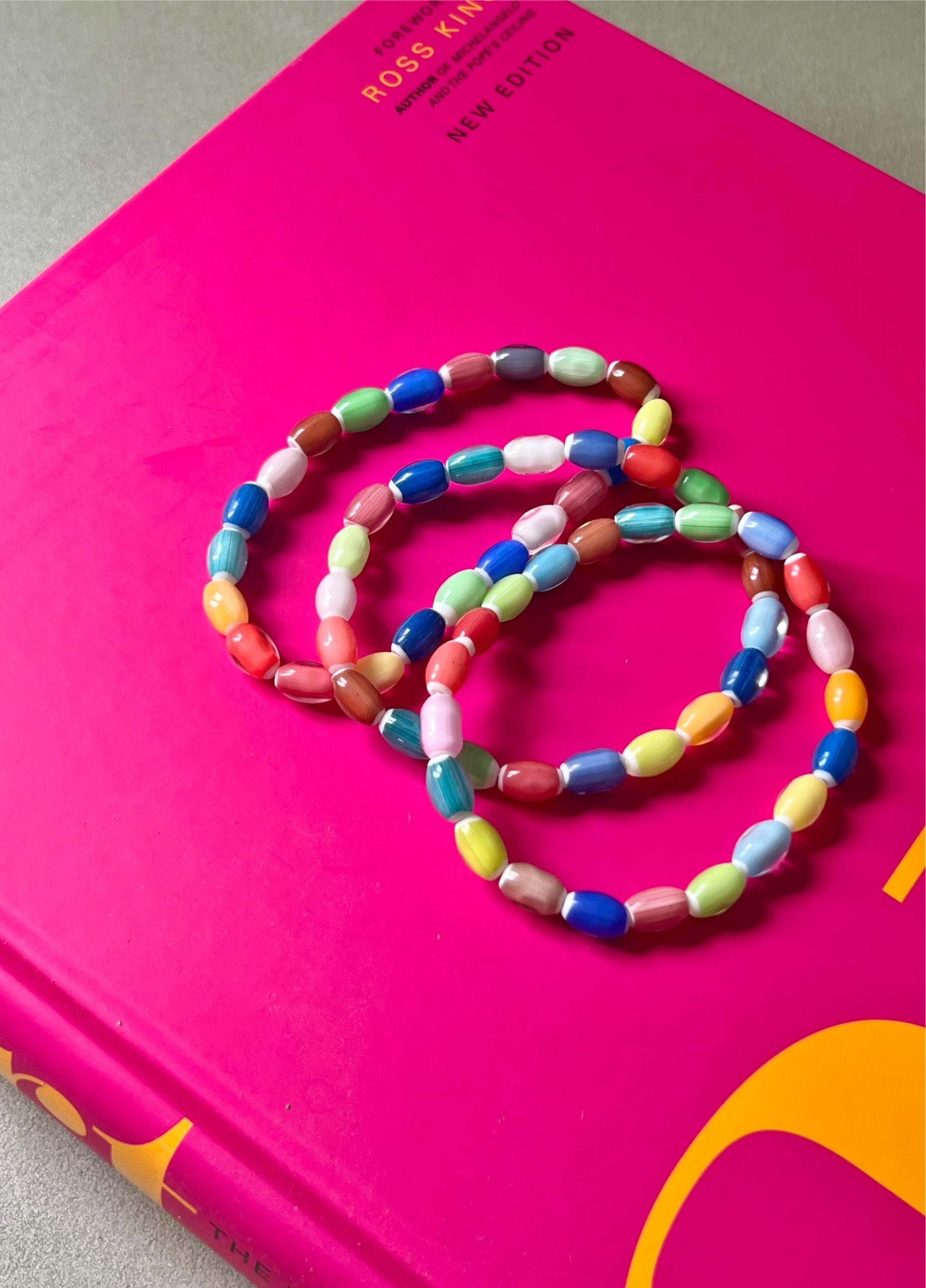 Rainbow Tube Anklet