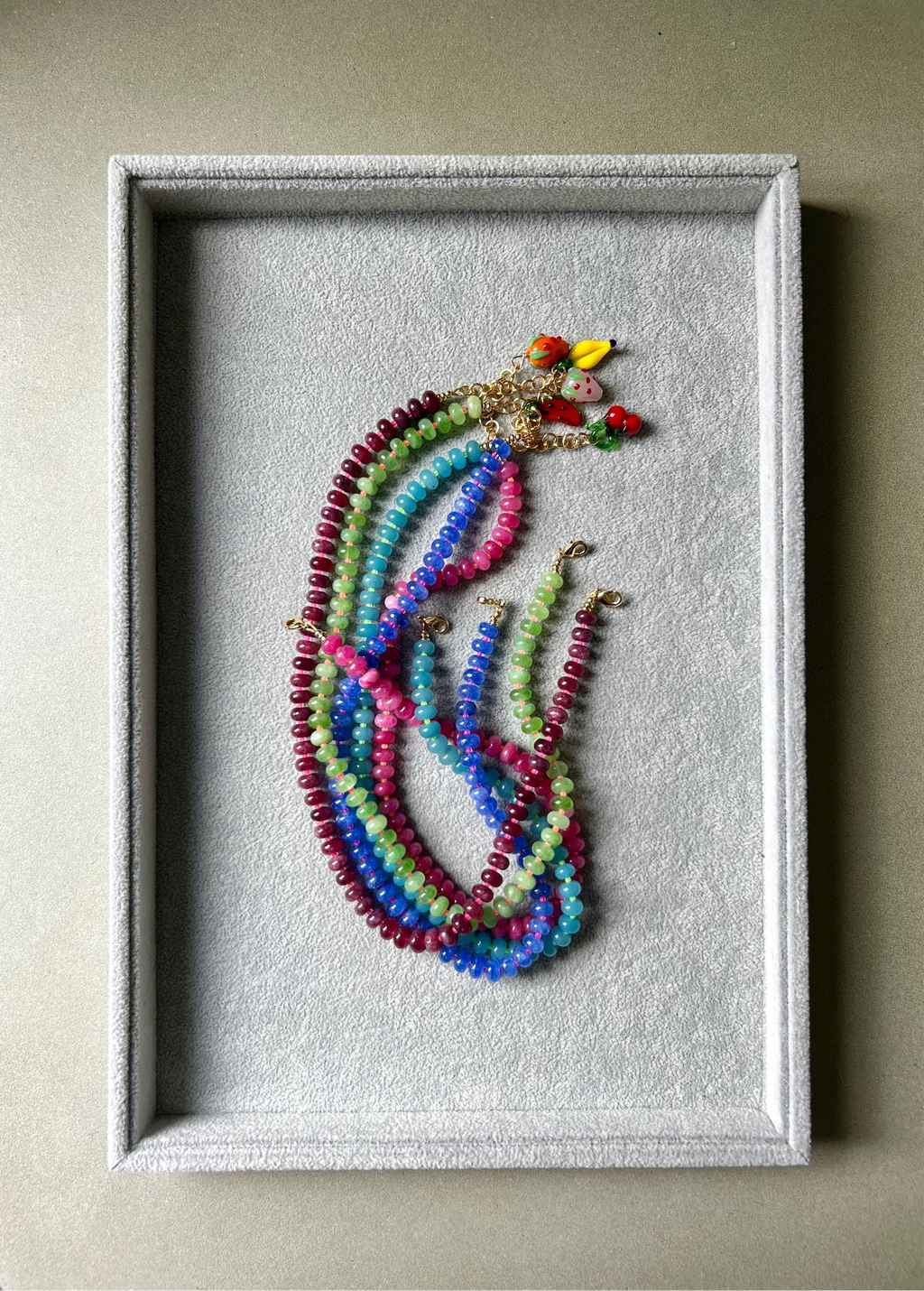 Purple Passion Fruit Necklace