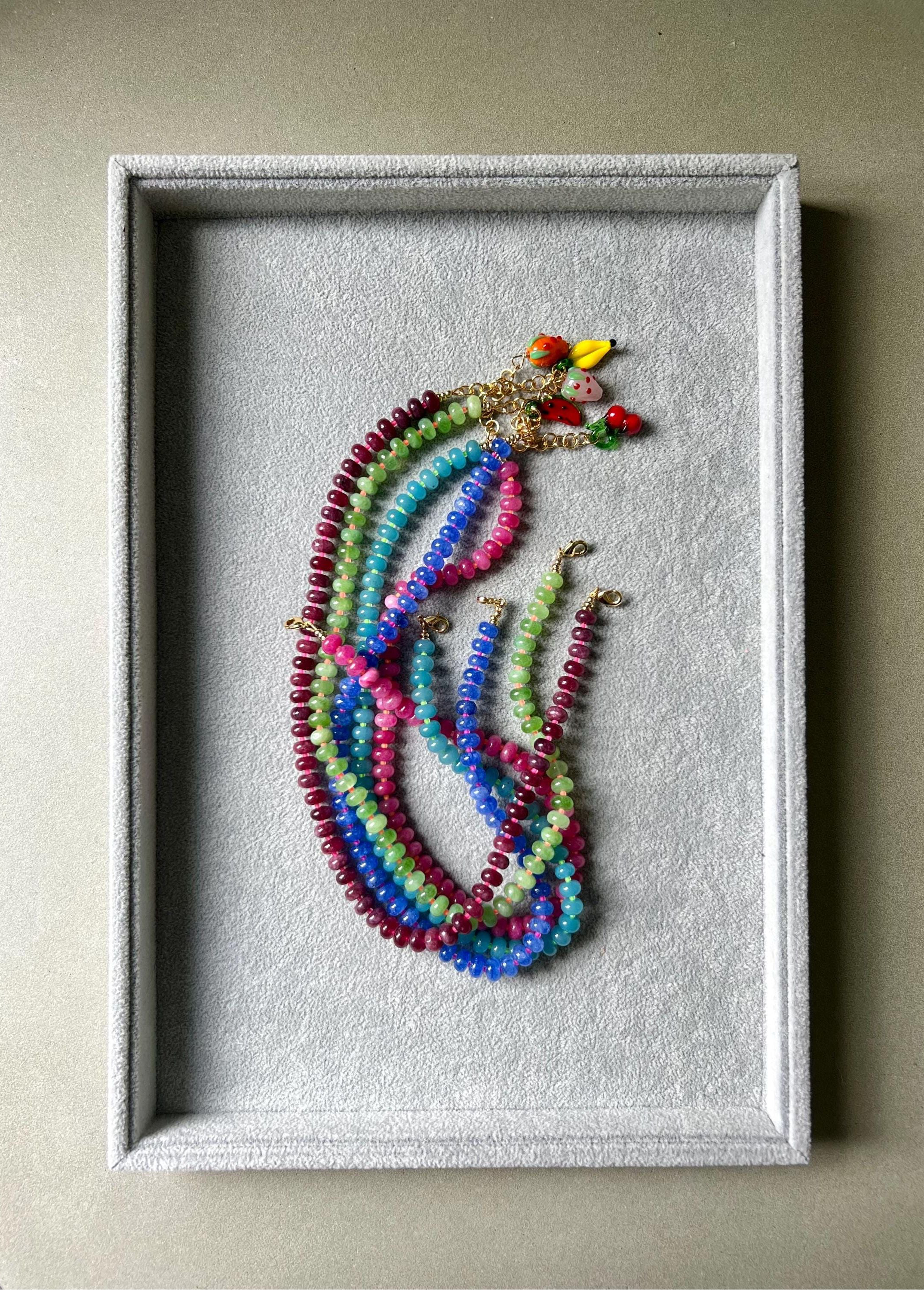 Purple Passion Fruit Necklace