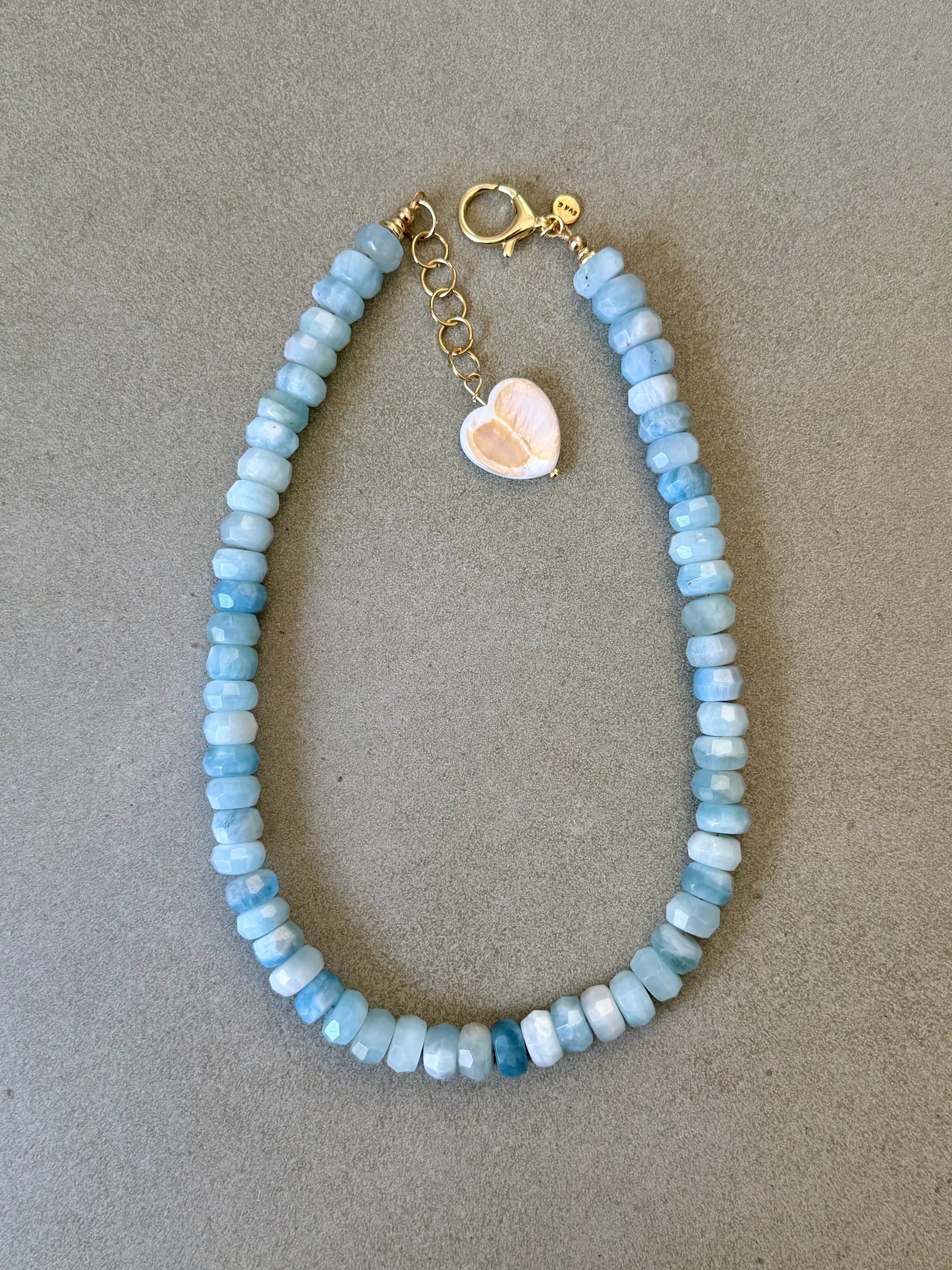 Chunky Aquamarine Necklace, 1 of 1