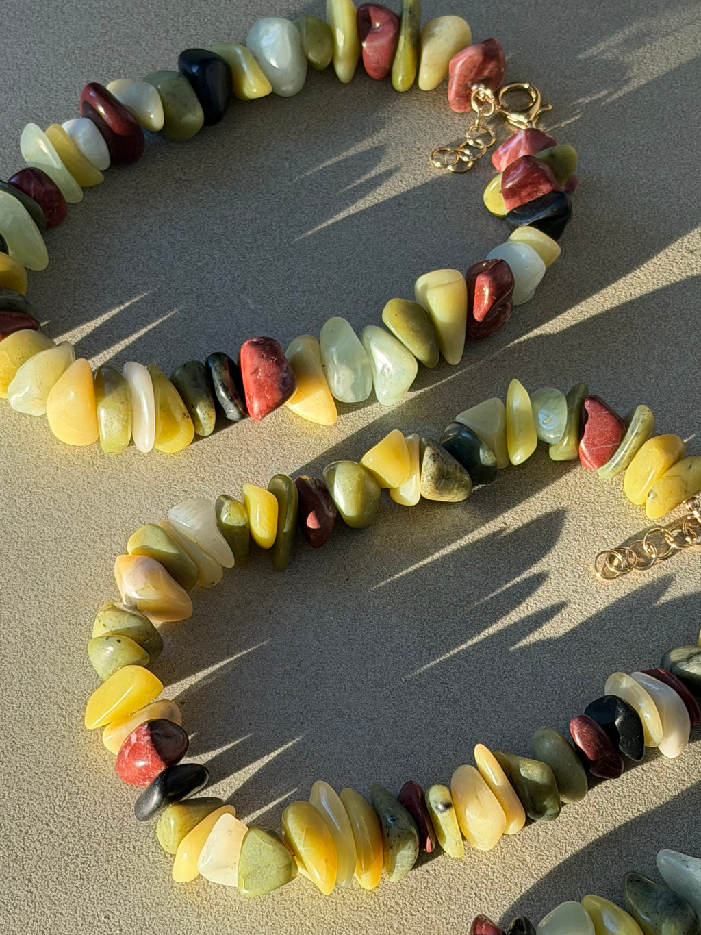 Chunky Earth Stone Necklace