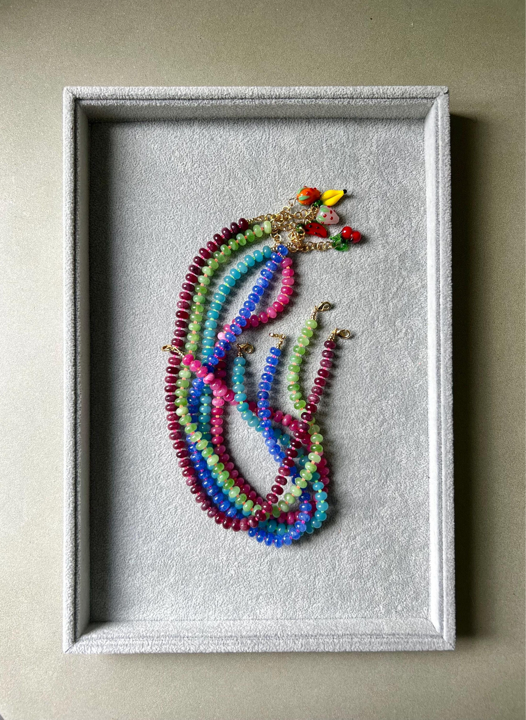 Blueberry Fizz Necklace