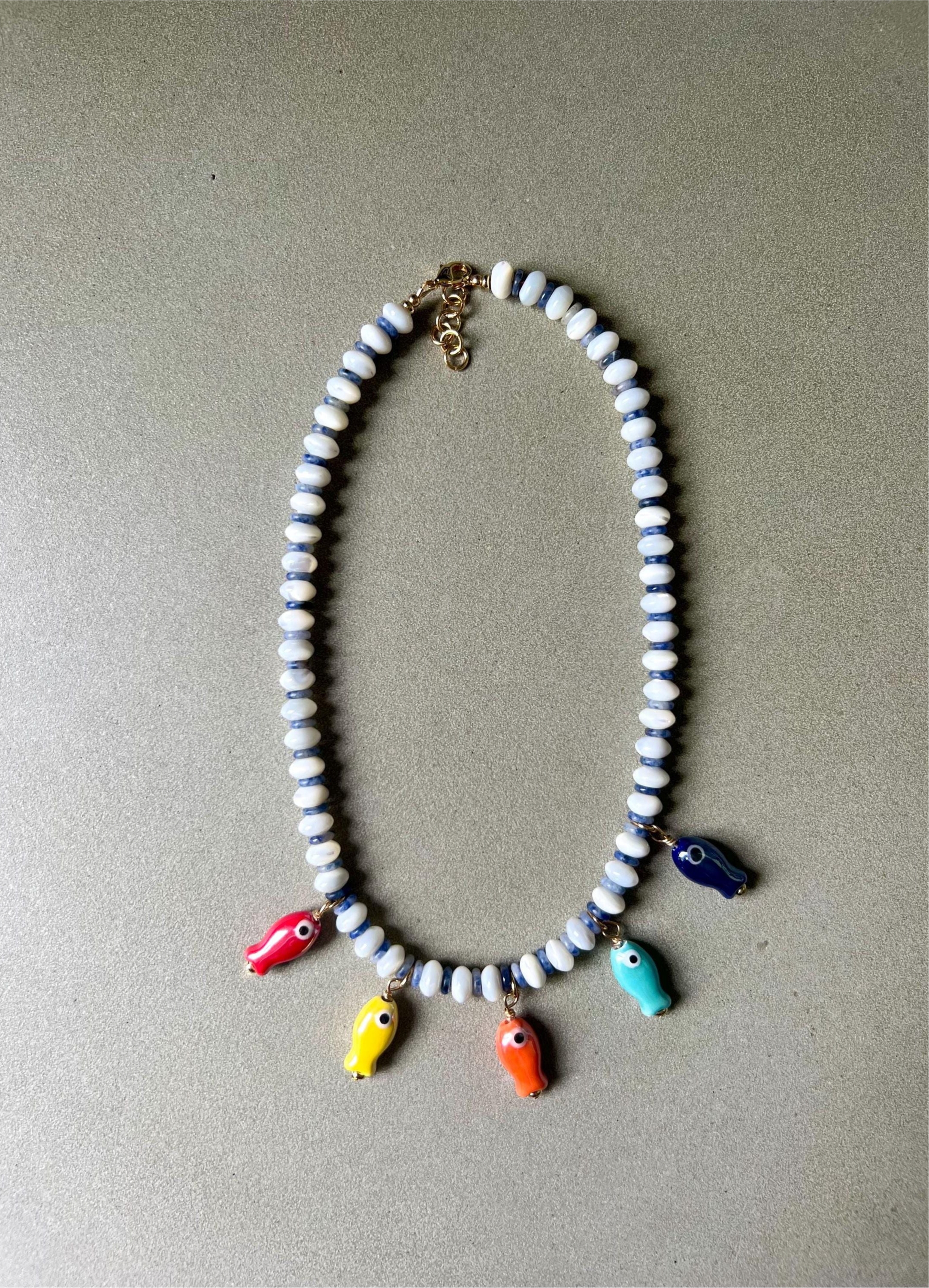 Rainbow Fish Necklace