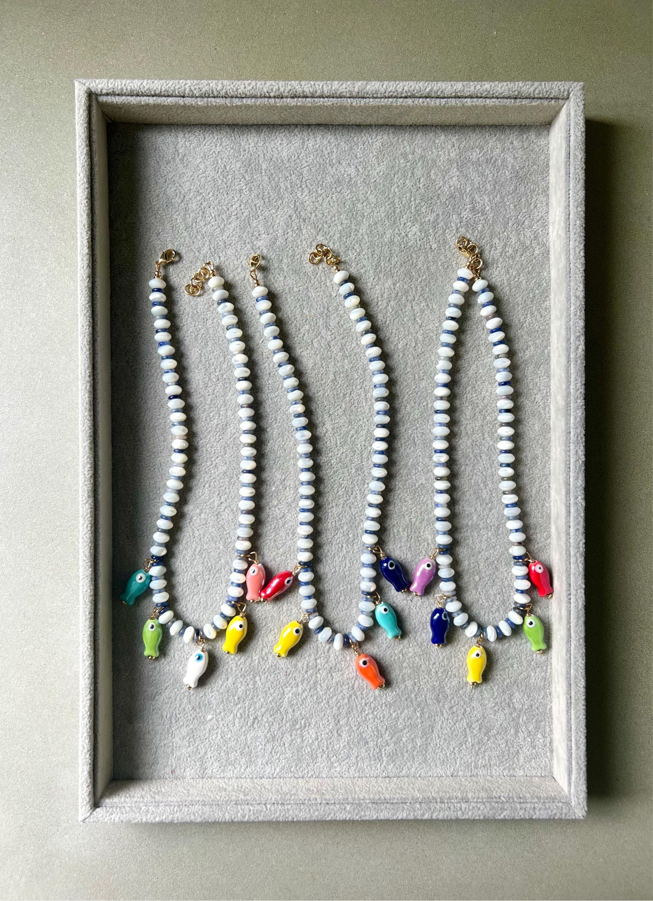 Rainbow Fish Necklace