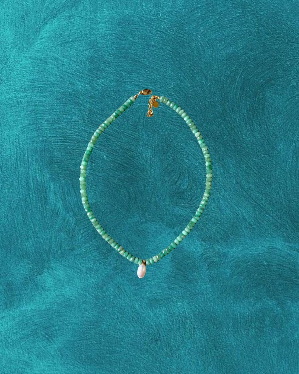 Emerald Pearl Necklace, 1 of 1