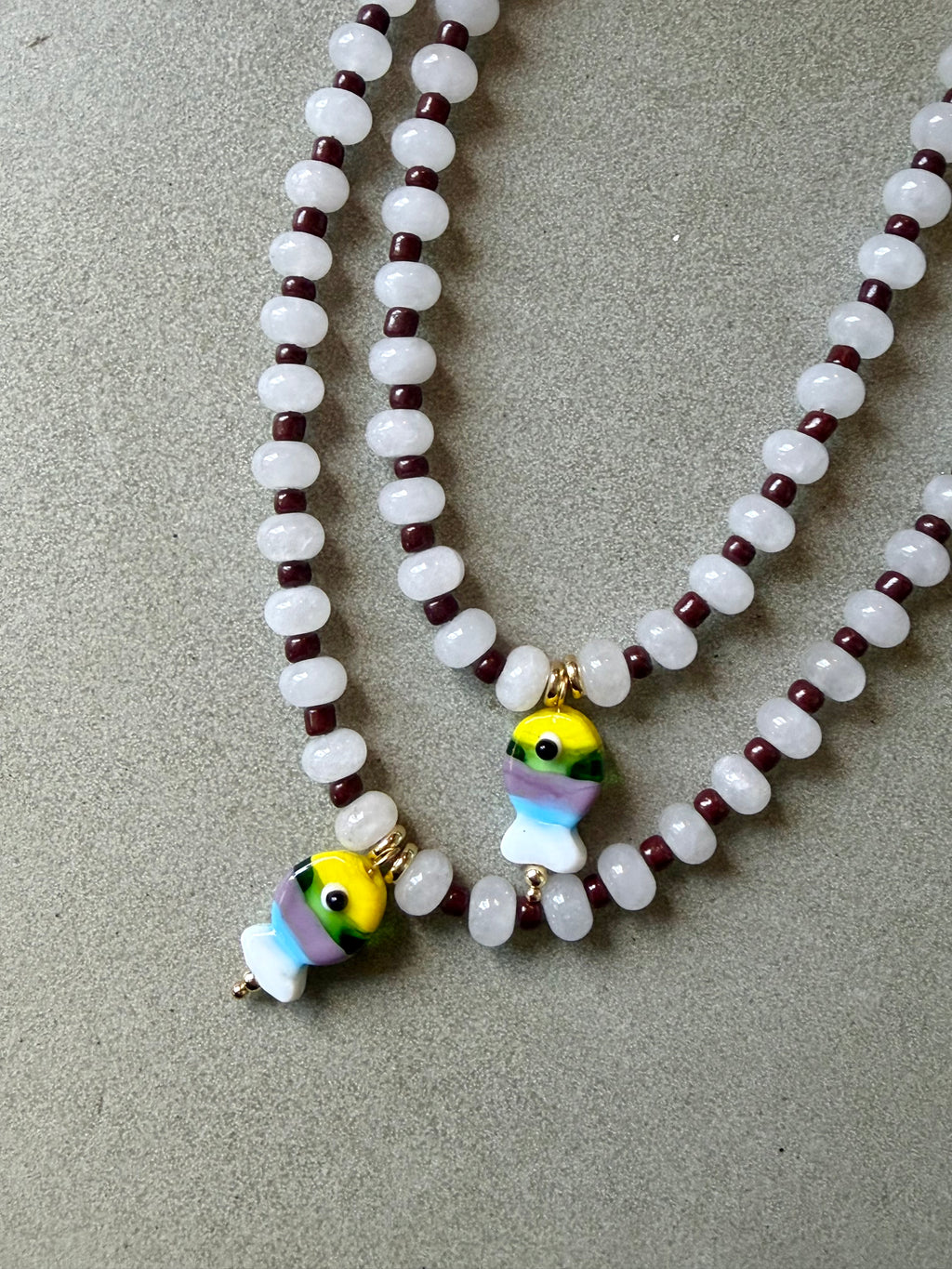 Rainbow Fish Necklace