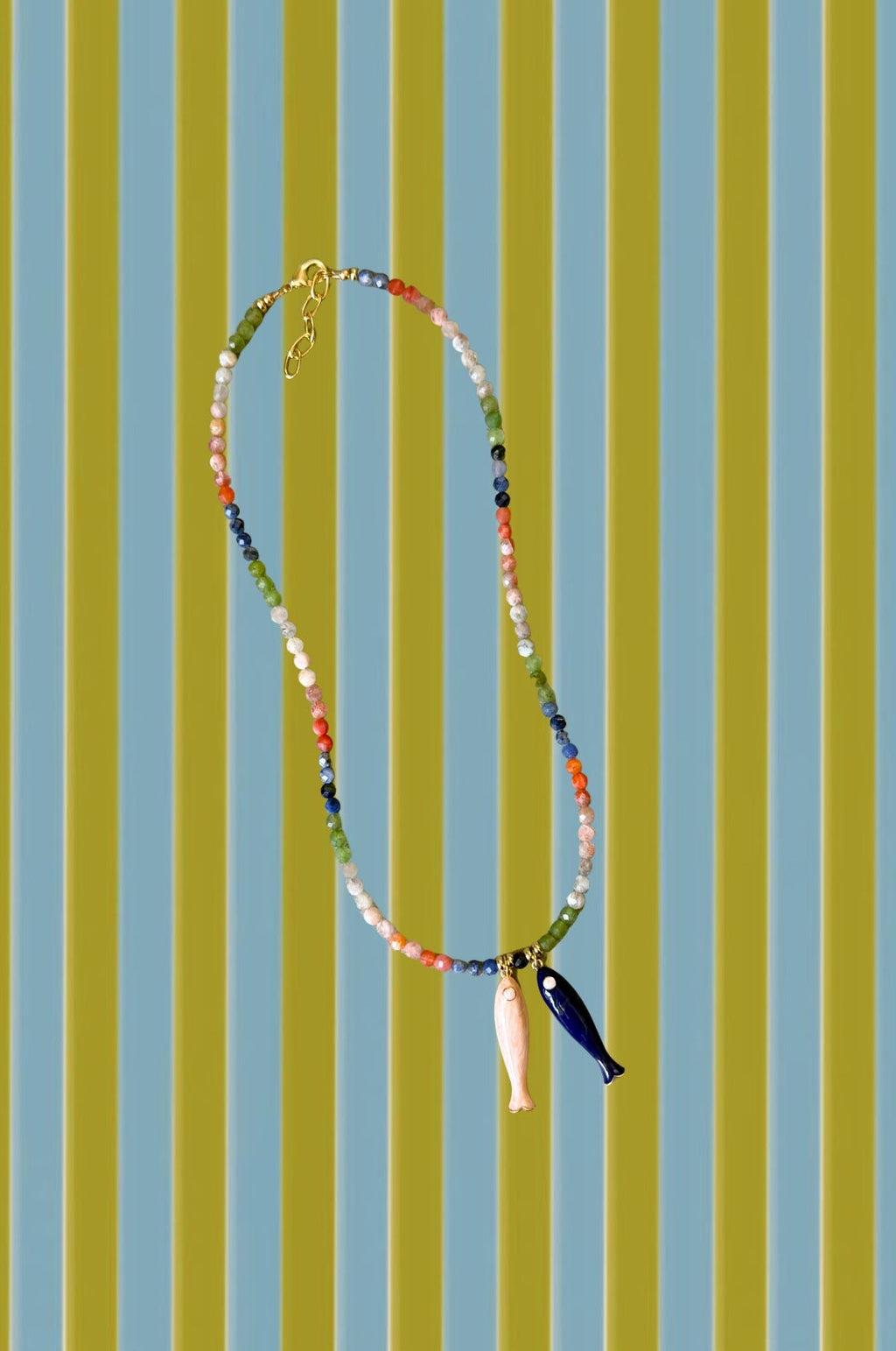 A Pair of Fish Necklace