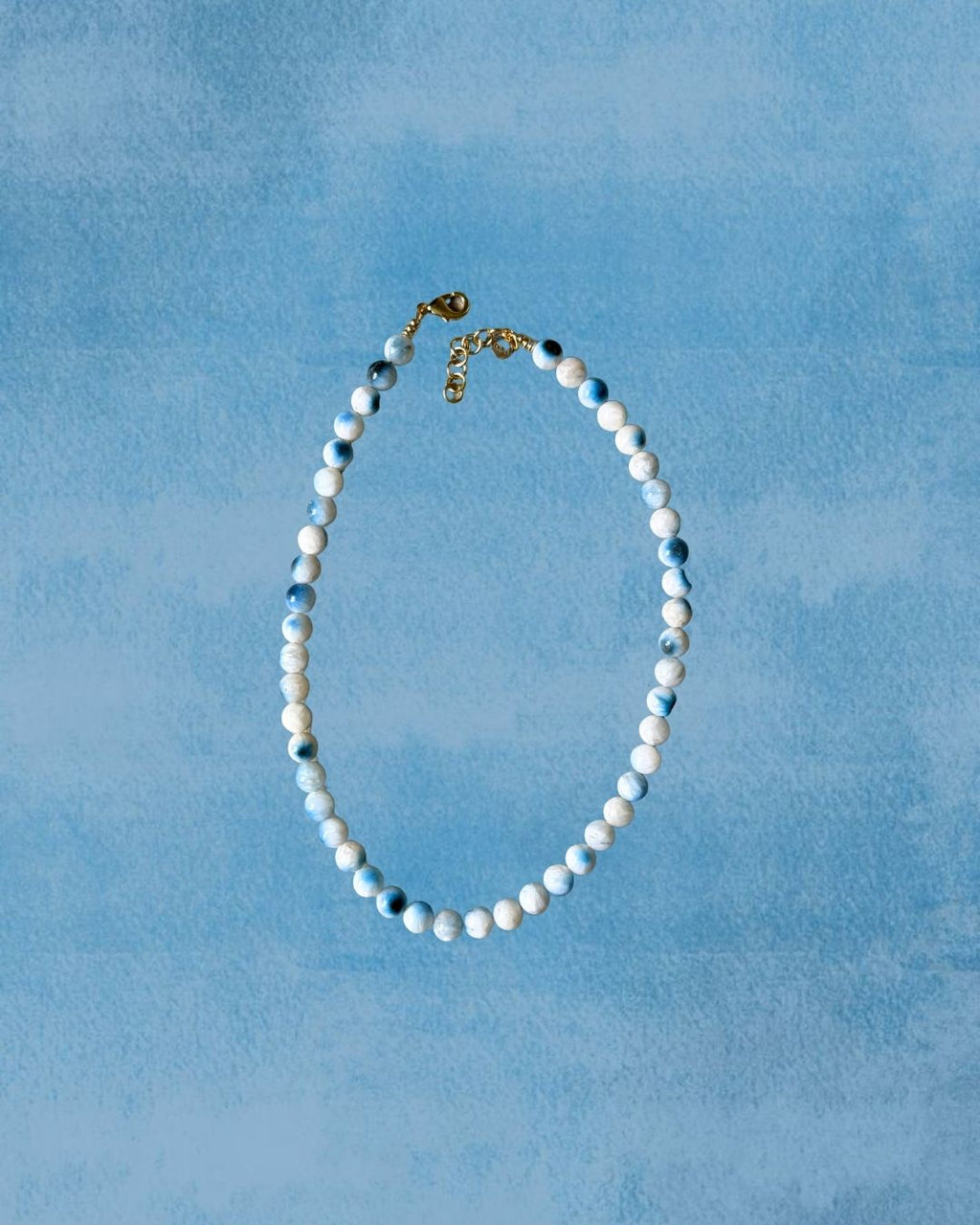 Blue Spots Necklace, 1 of 1
