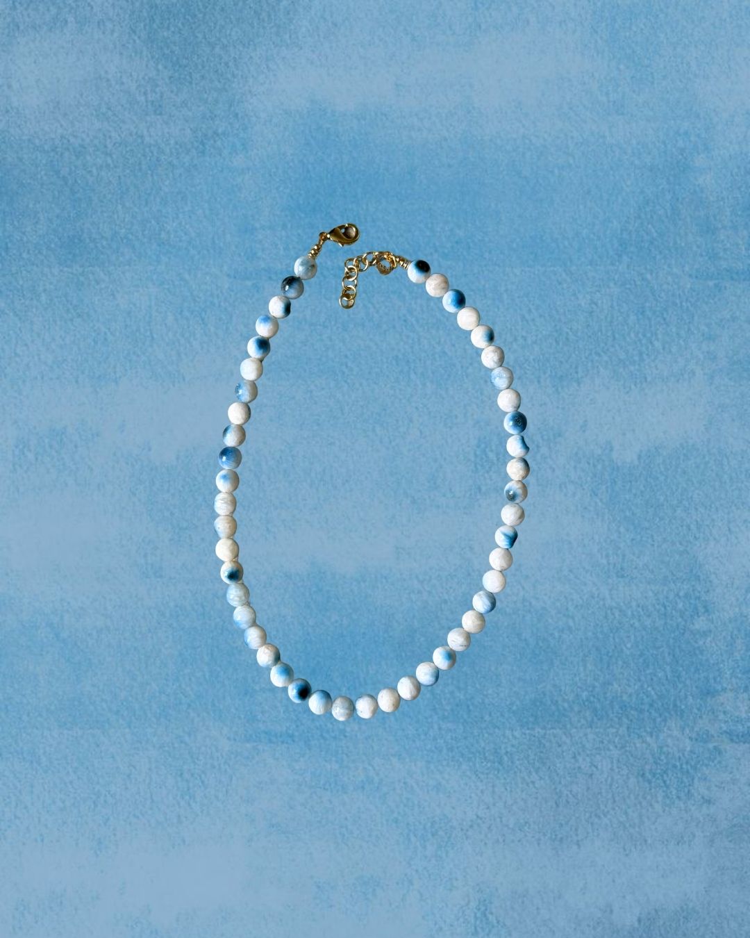 Blue Spots Necklace, 1 of 1