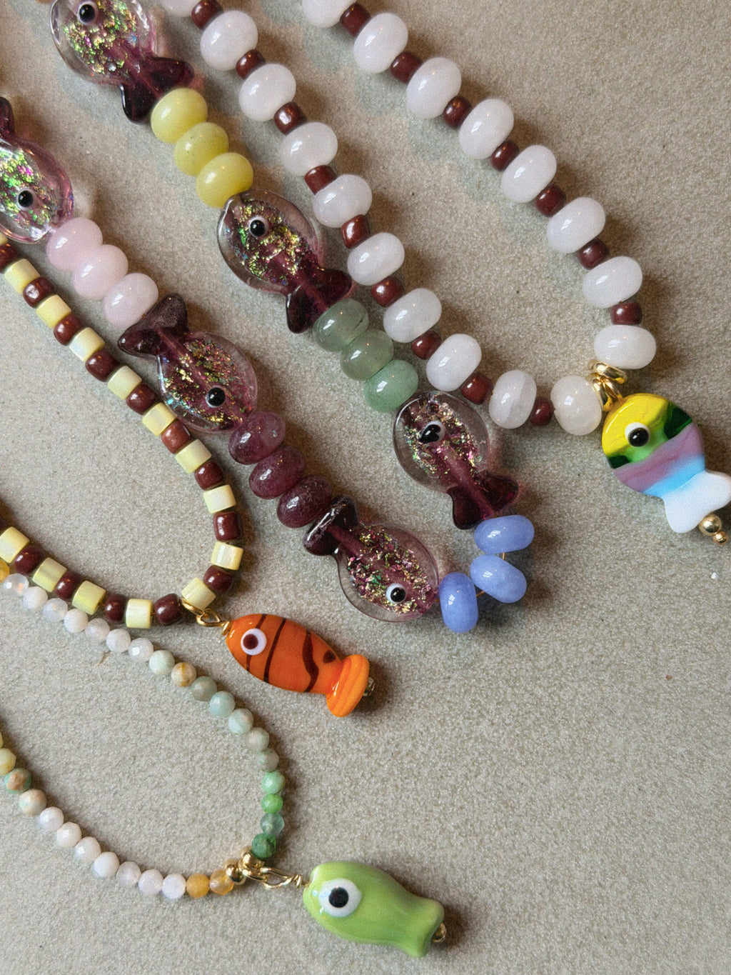 Rainbow Fish Necklace