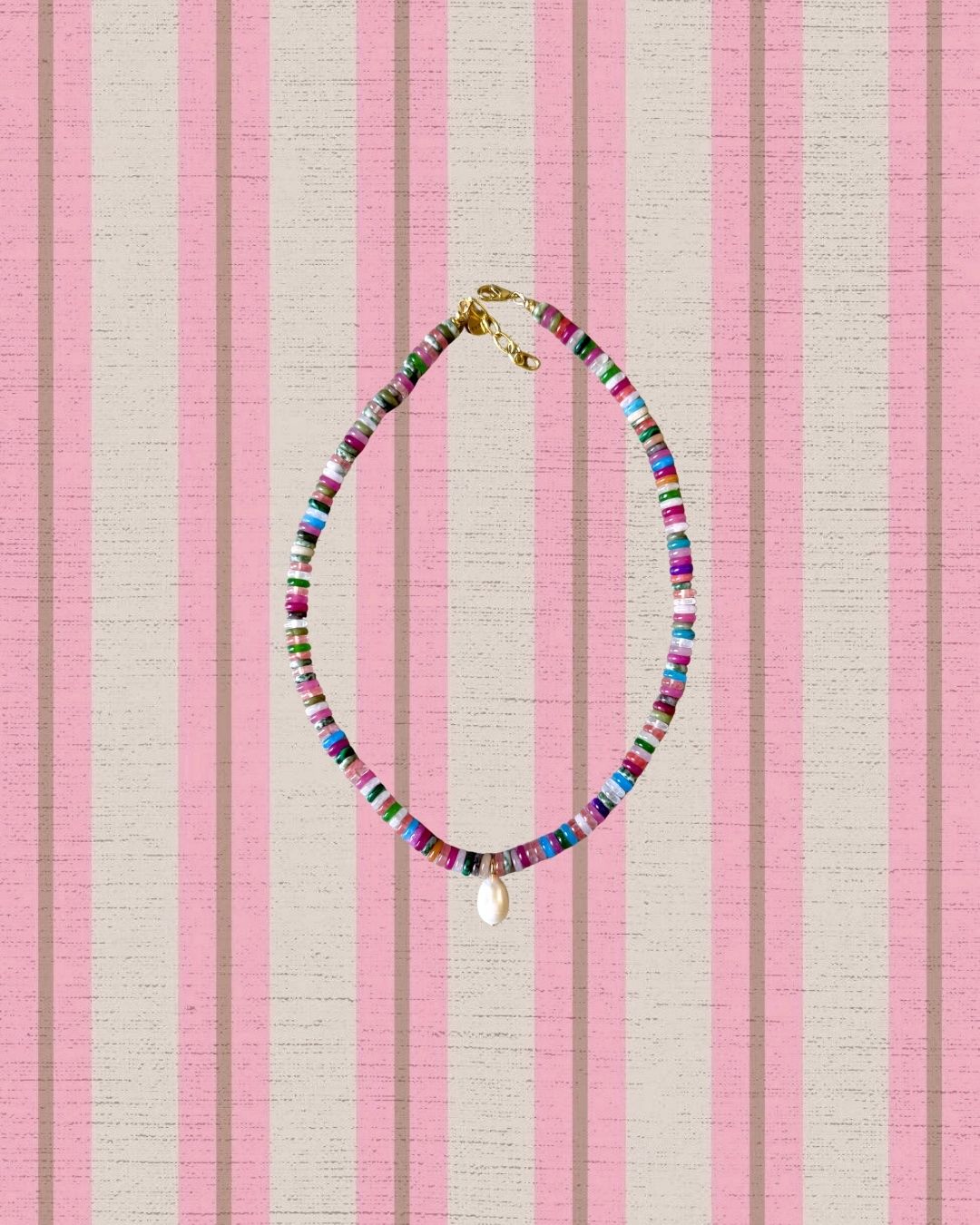 Confetti Pearl Necklace