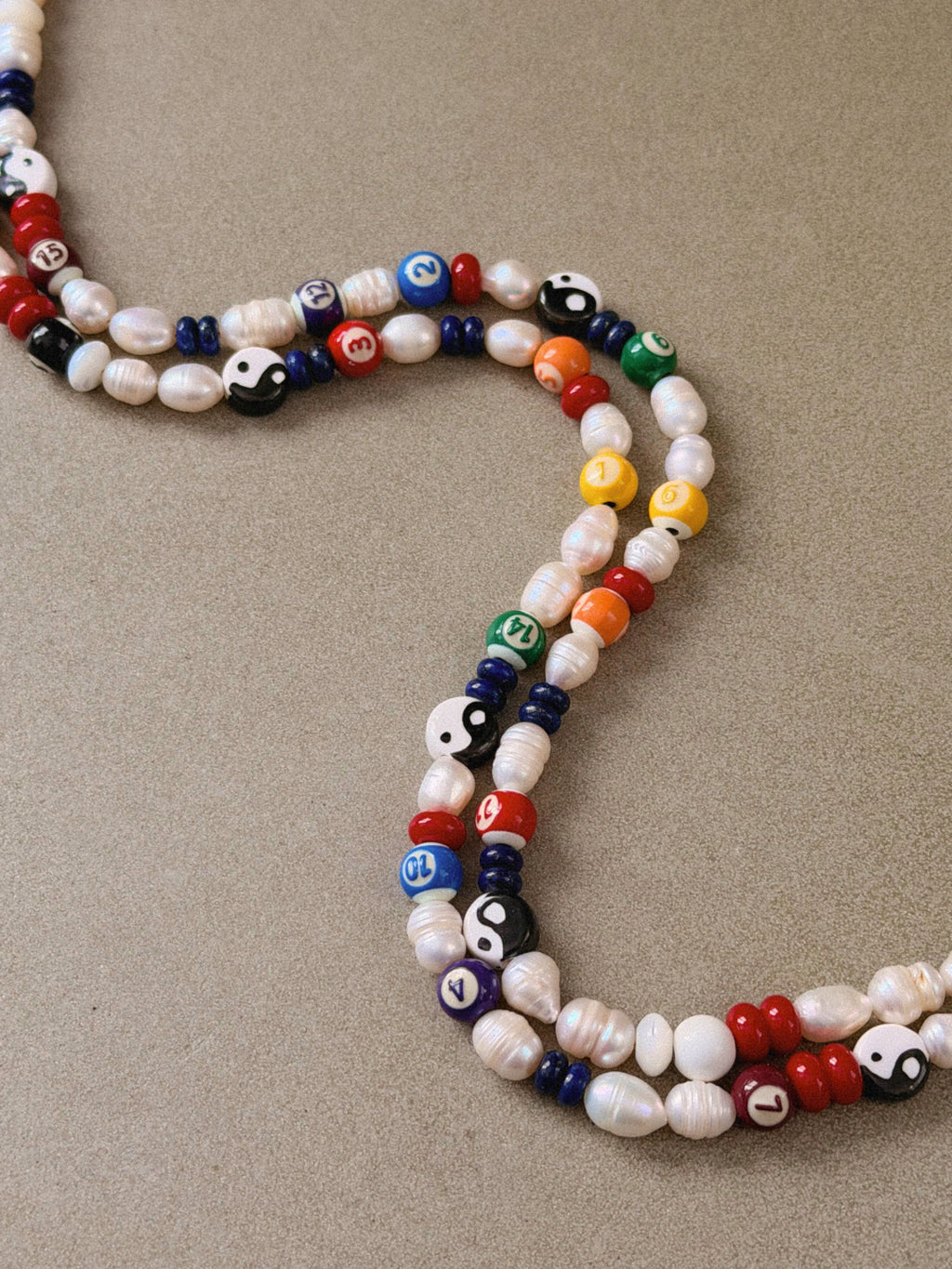 Pearl Billiards Necklace