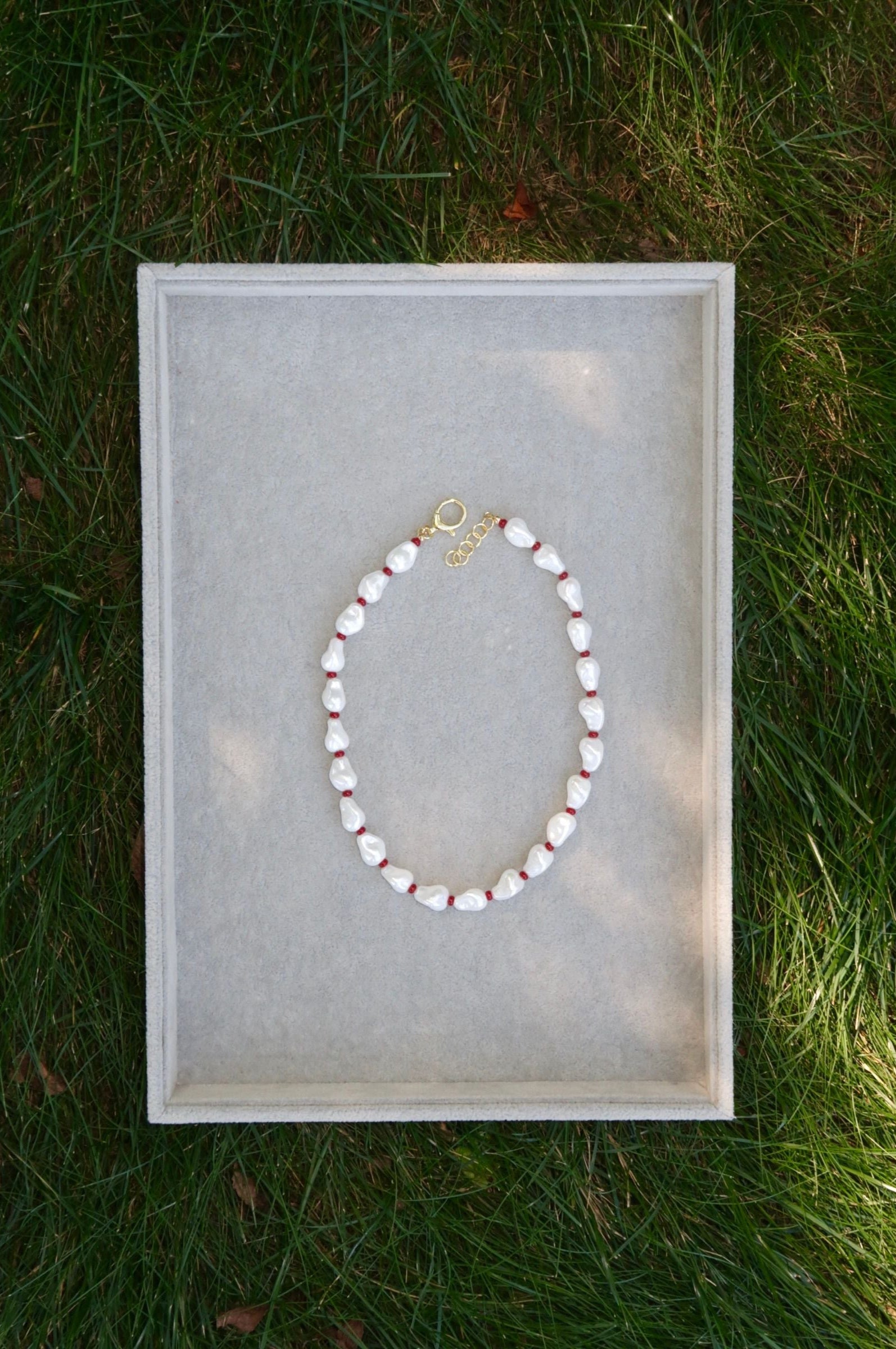 Banks Baroque Pearl Necklace