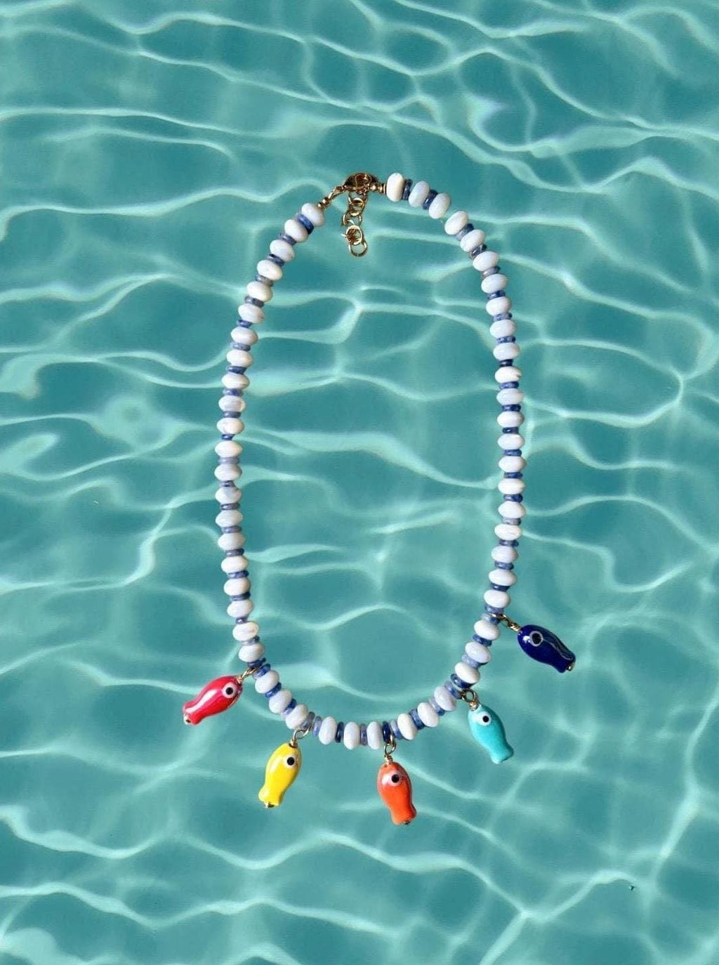 Rainbow Fish Necklace