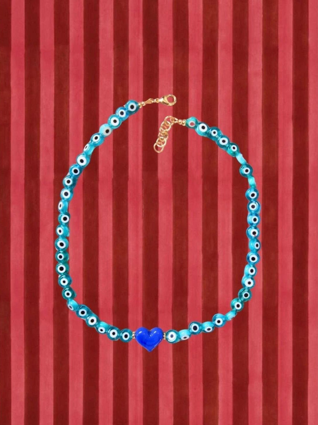 Light Blue Evil Eye Necklace