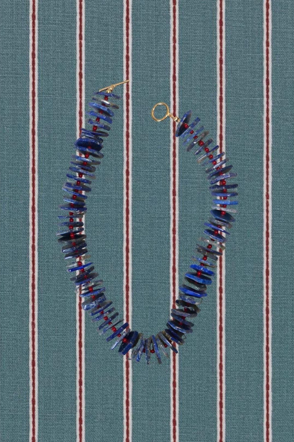 Blue Lapis Ziggy Necklace