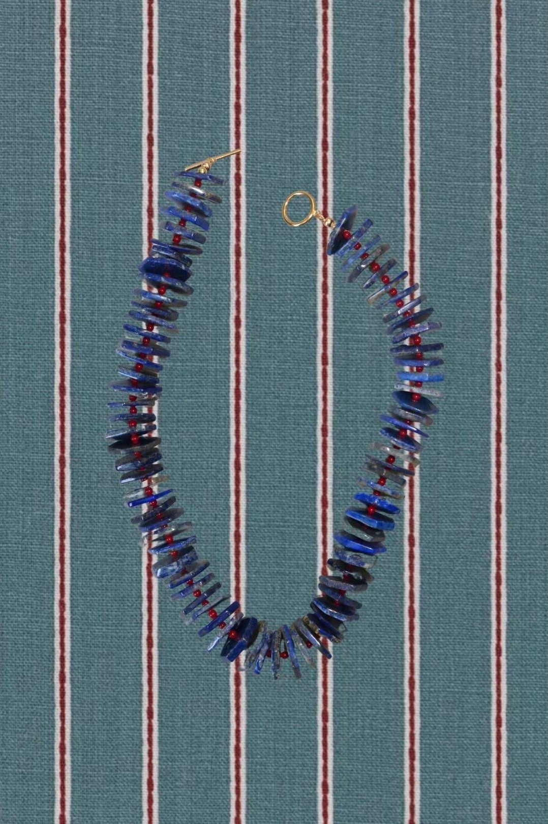Blue Lapis Ziggy Necklace